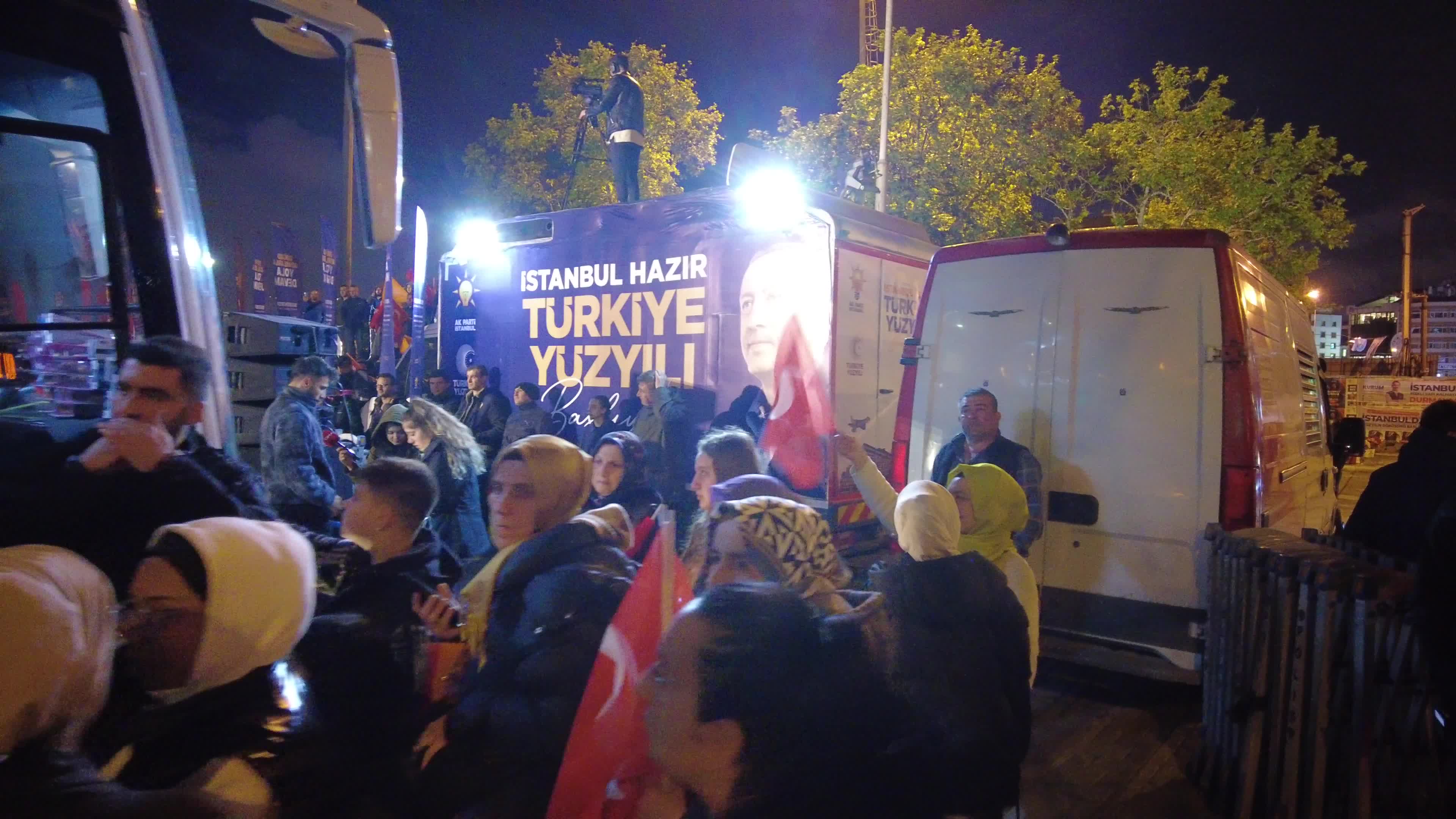 Akp political rally in Kadıköy, Istanbul