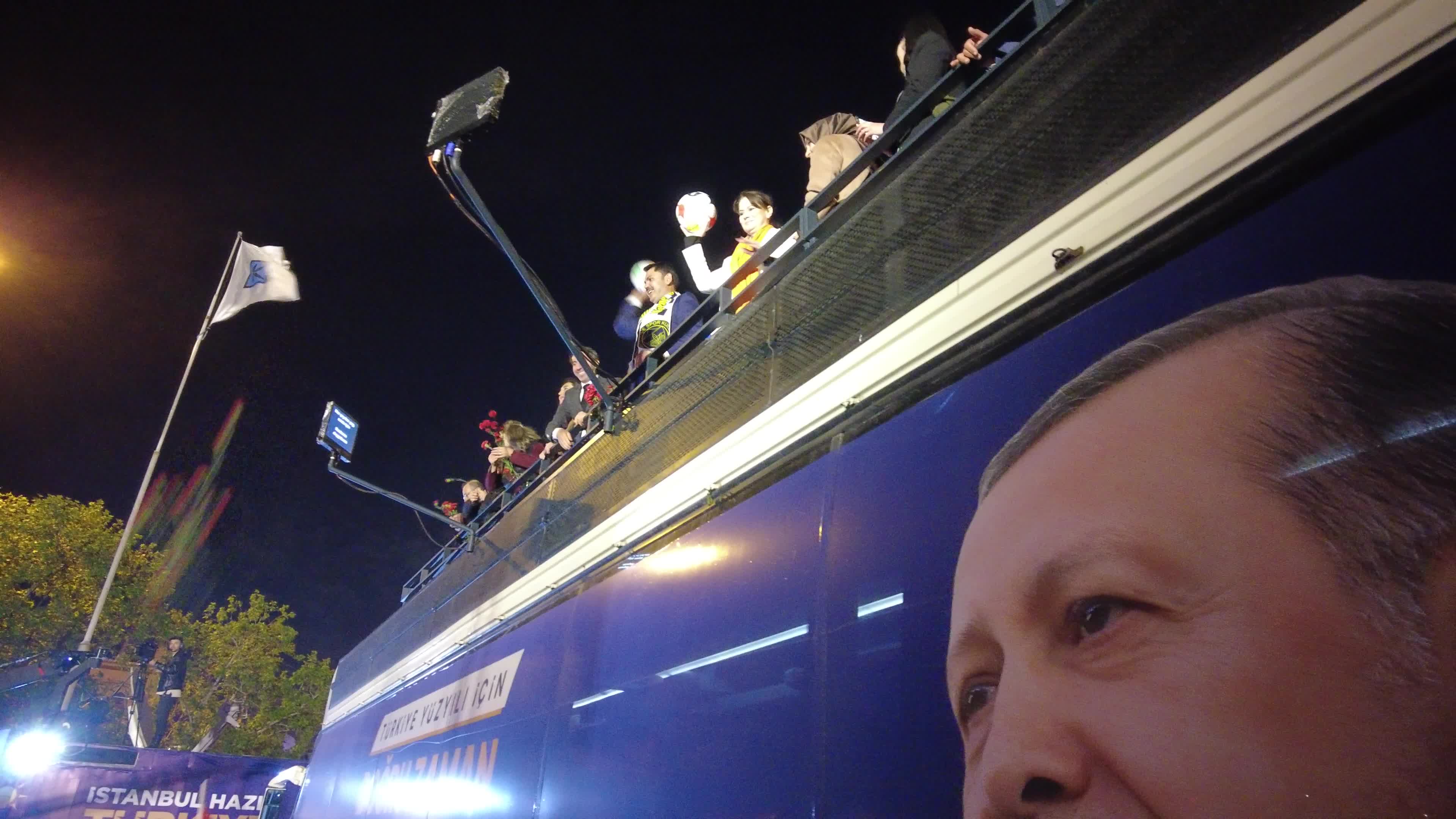 Akp political rally in Kadıköy, Istanbul