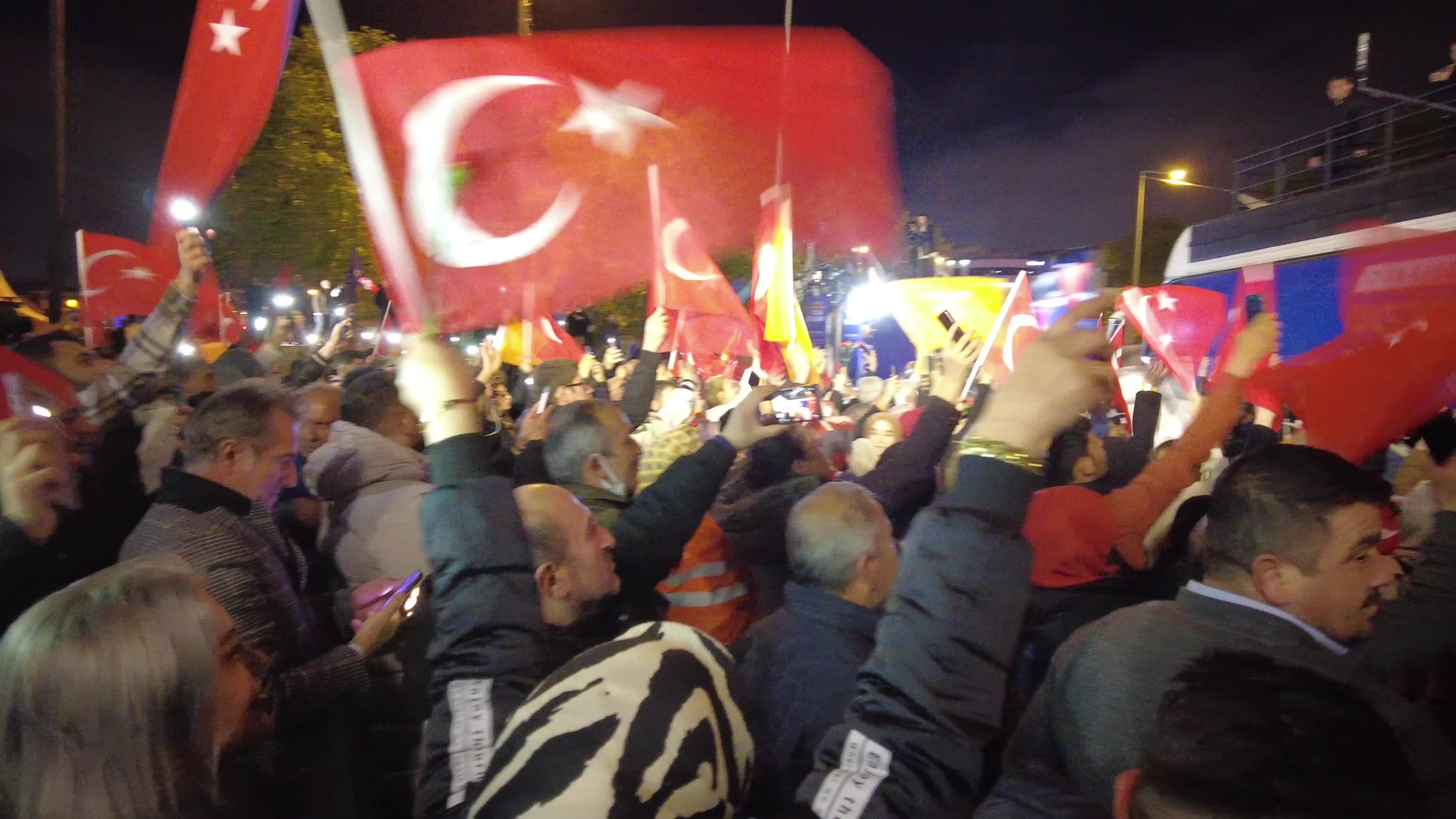 Akp rally in Kadıköy, Istanbul