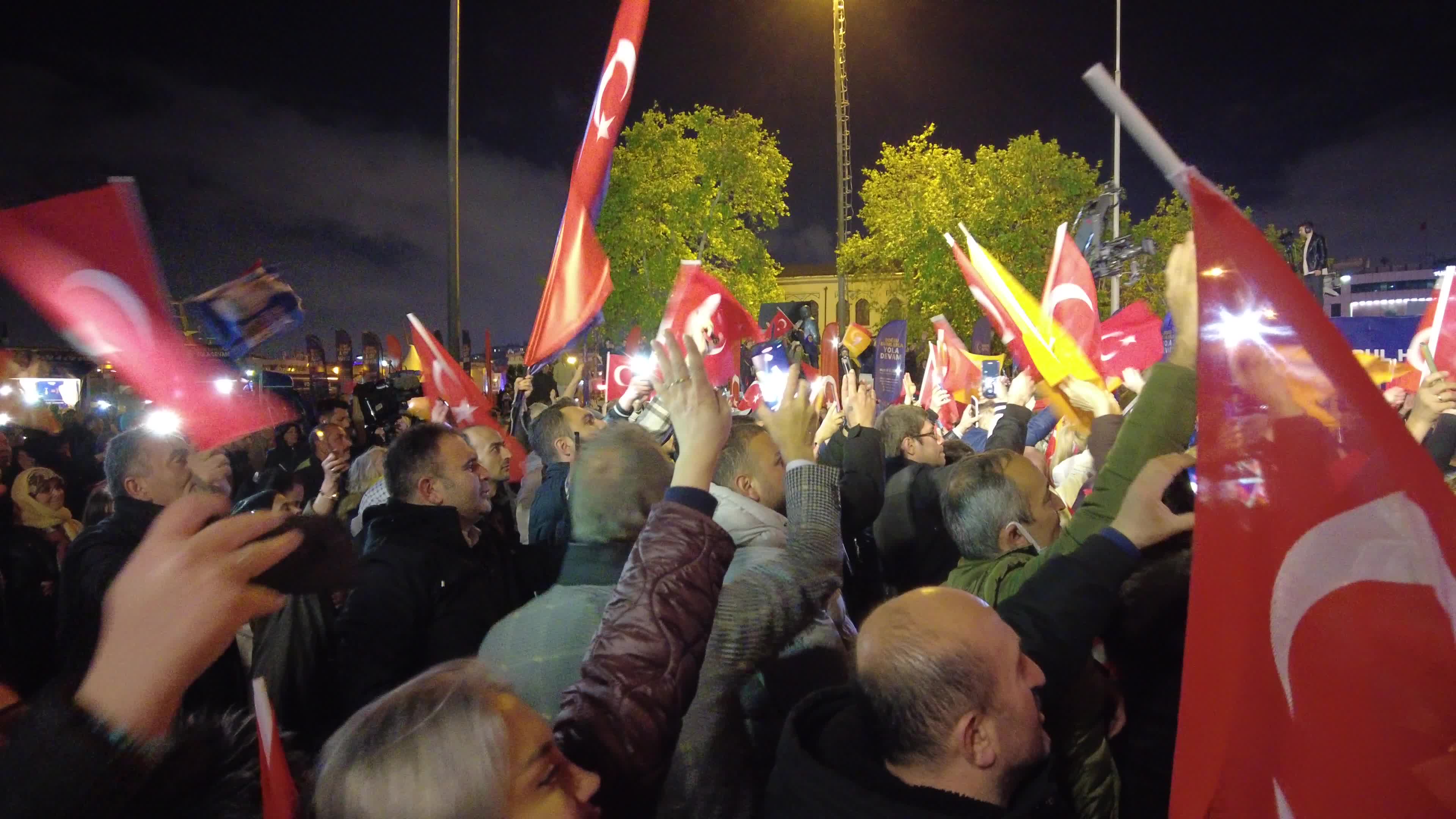 Akp rally in Kadıköy, Istanbul