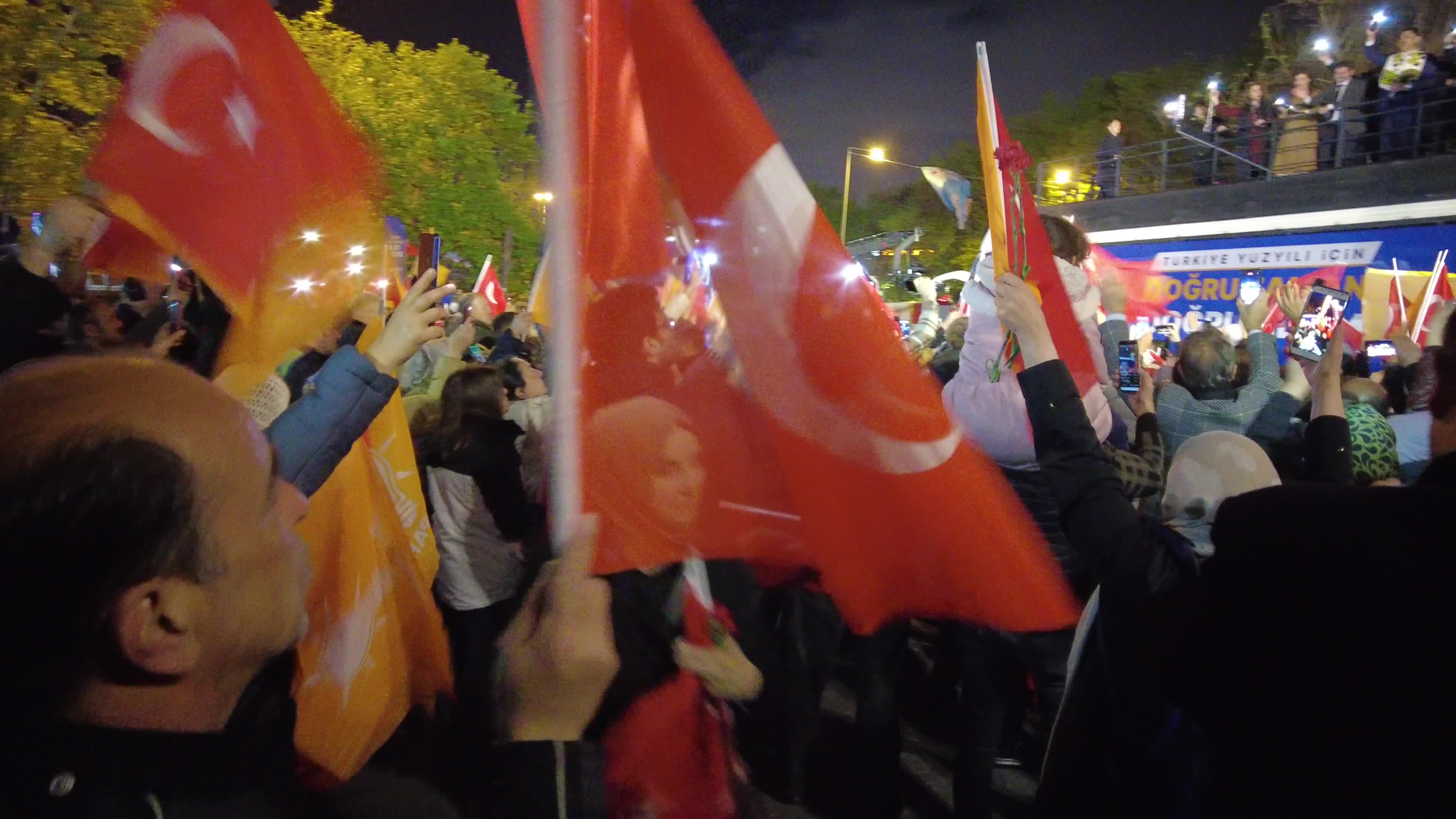 Akp rally in Kadıköy, Istanbul