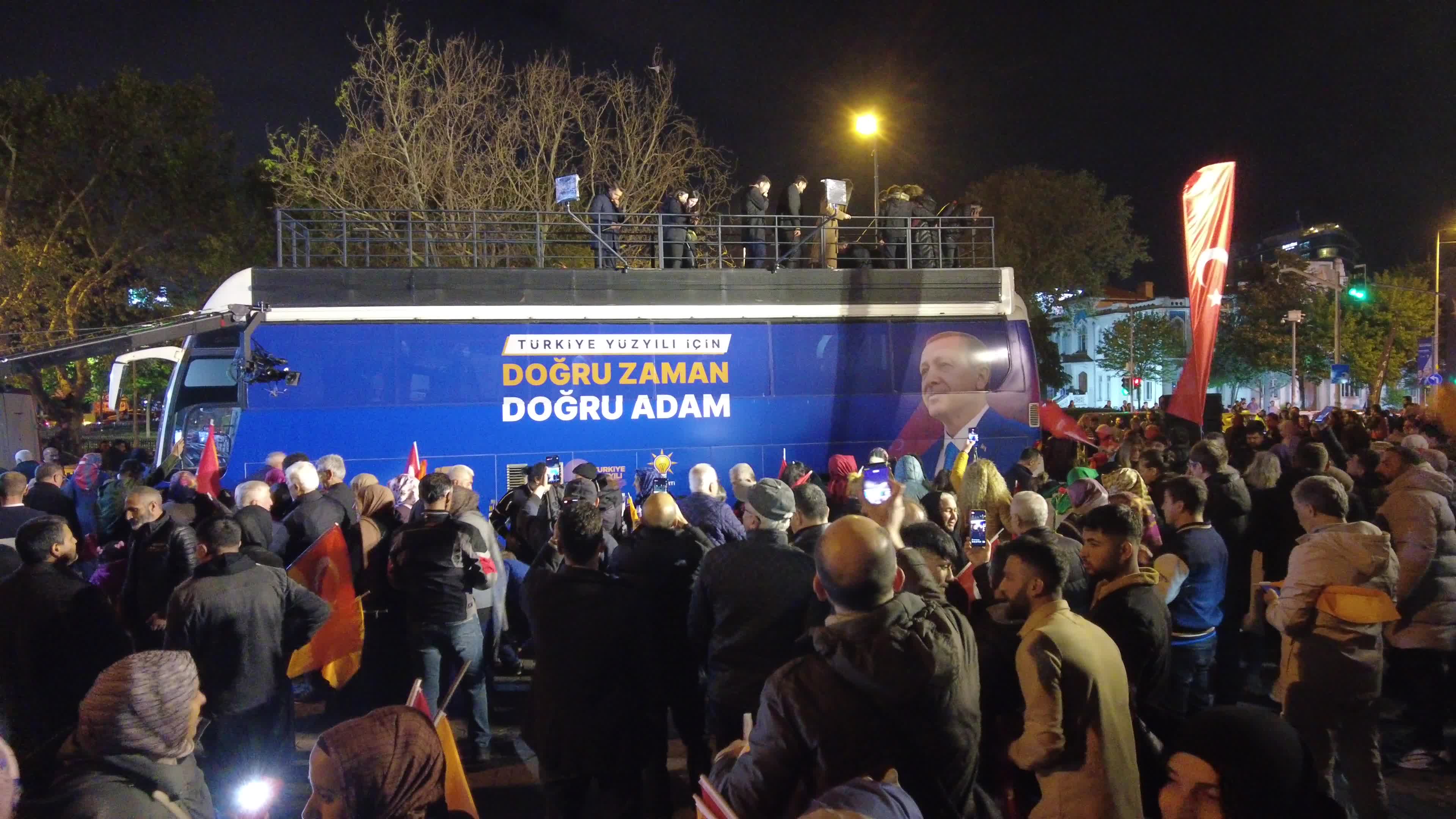 Akp rally in Kadıköy, Istanbul