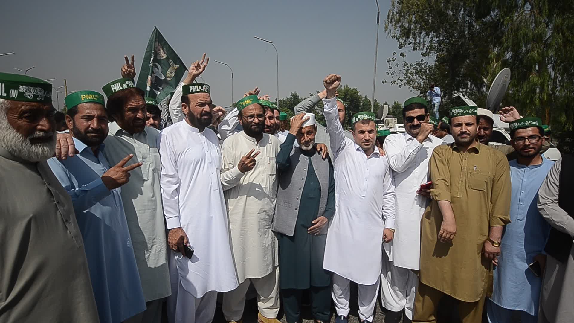 Jamiat Ulema-e-Islam Fazl (JUI-F) protest

