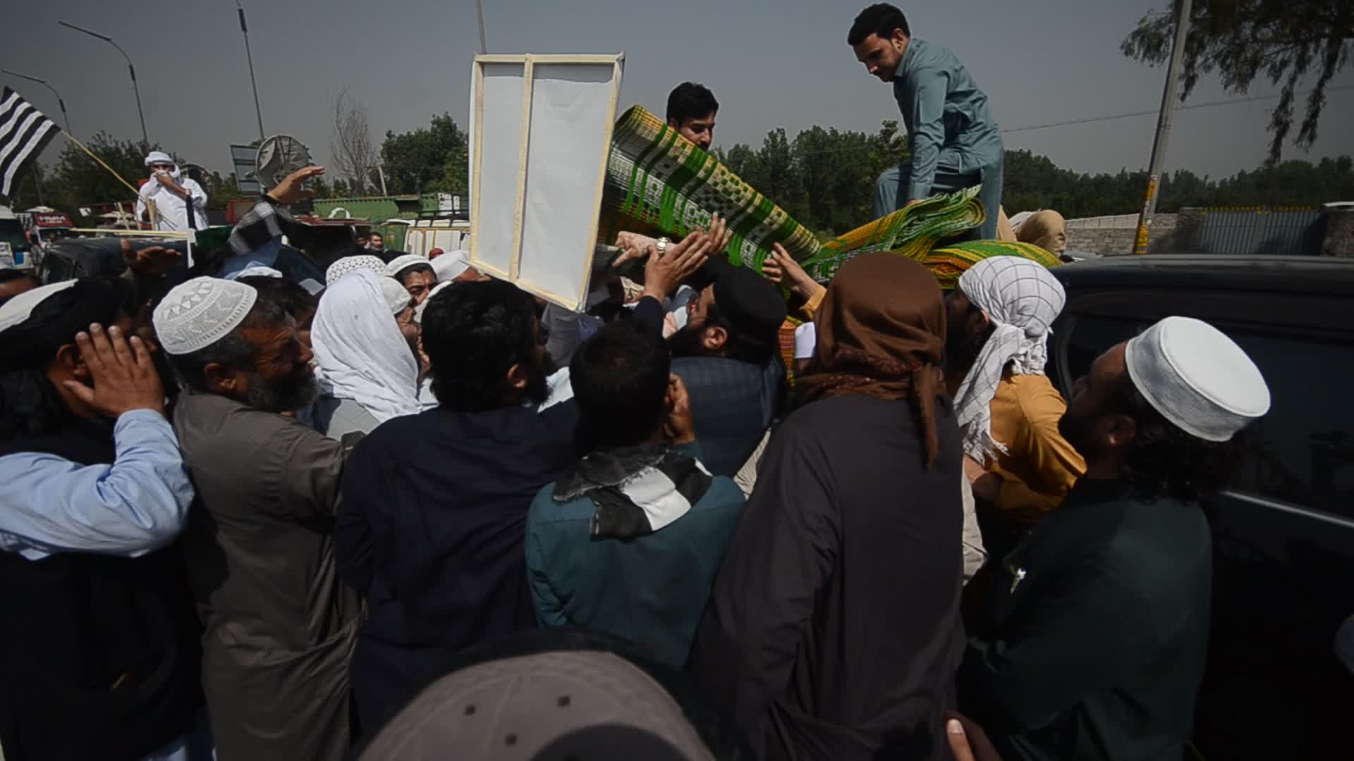 Jamiat Ulema-e-Islam Fazl (JUI-F) protest
