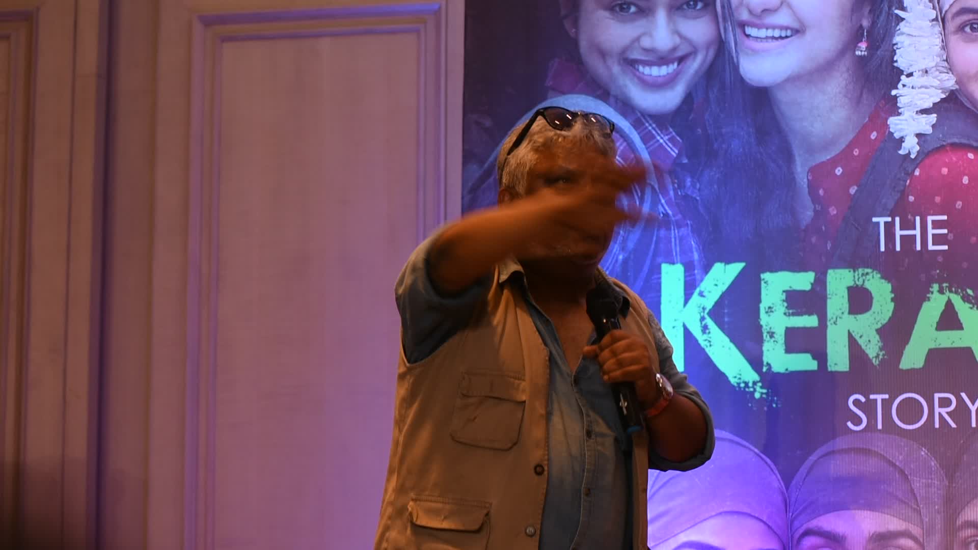 Press conference of controversial Bollywood movie " The Kerala story in Kolkata.