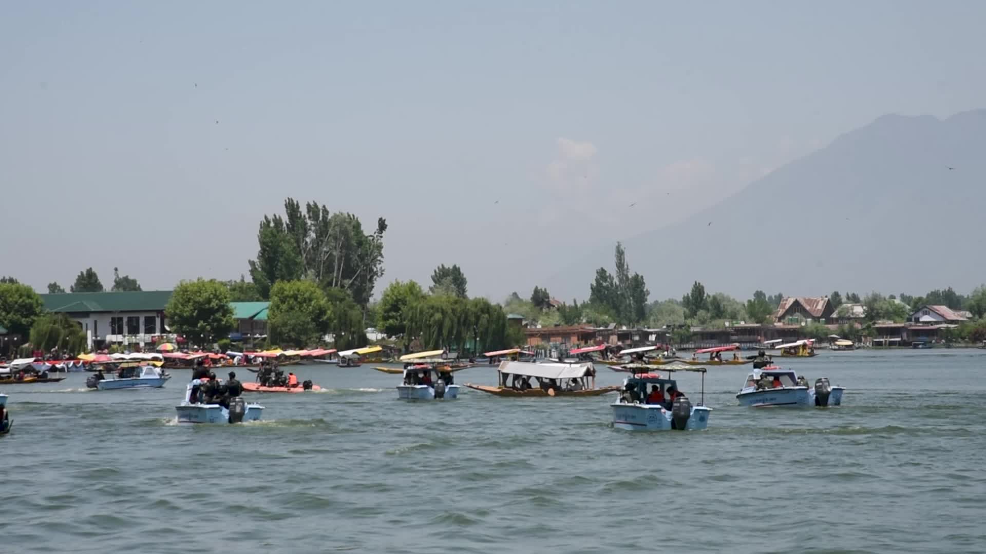 Special security drill conduct ahead of G20 meeting in Srinagar, India