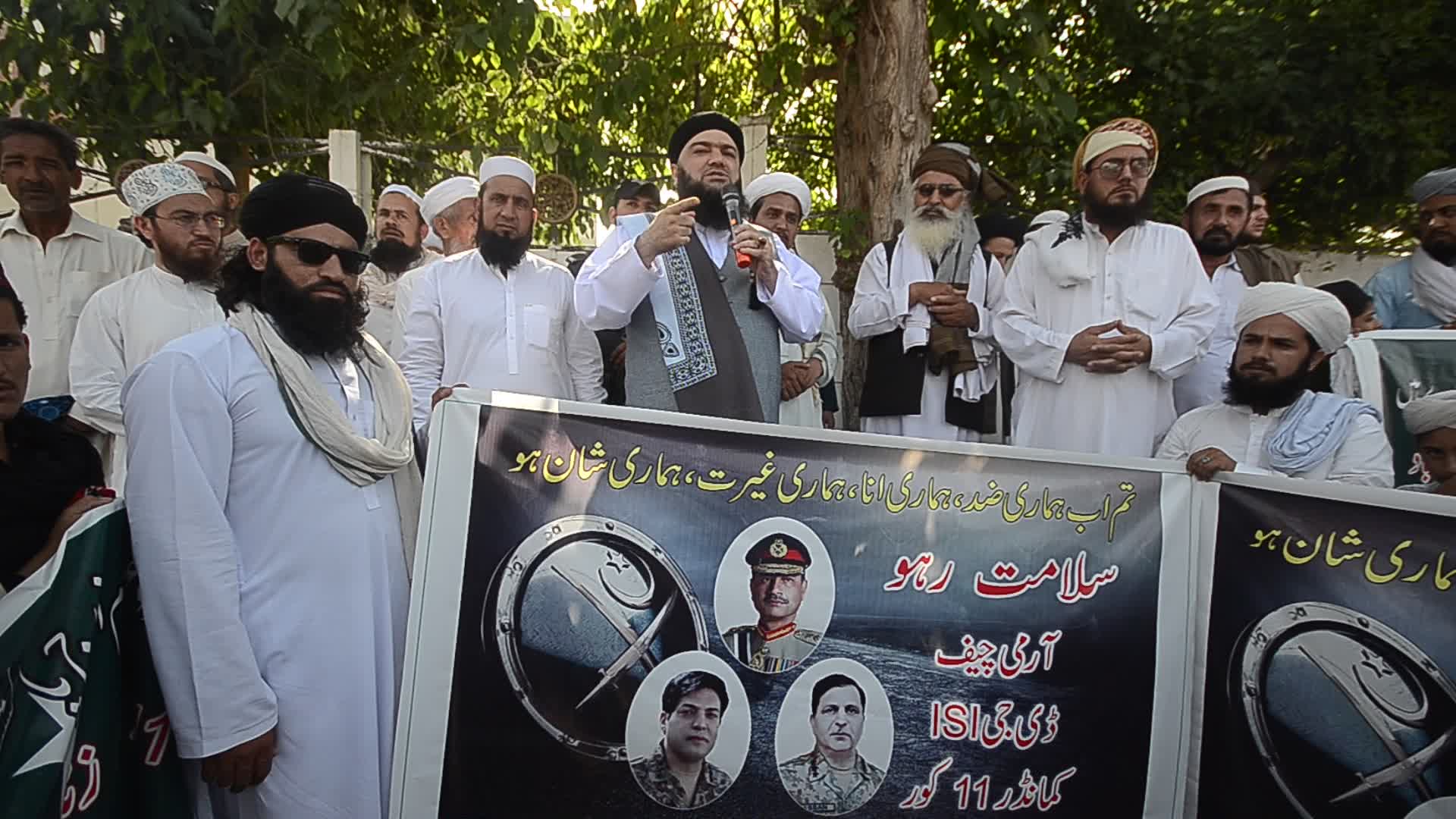 Rally in support of Pakistani Army in Peshawar
