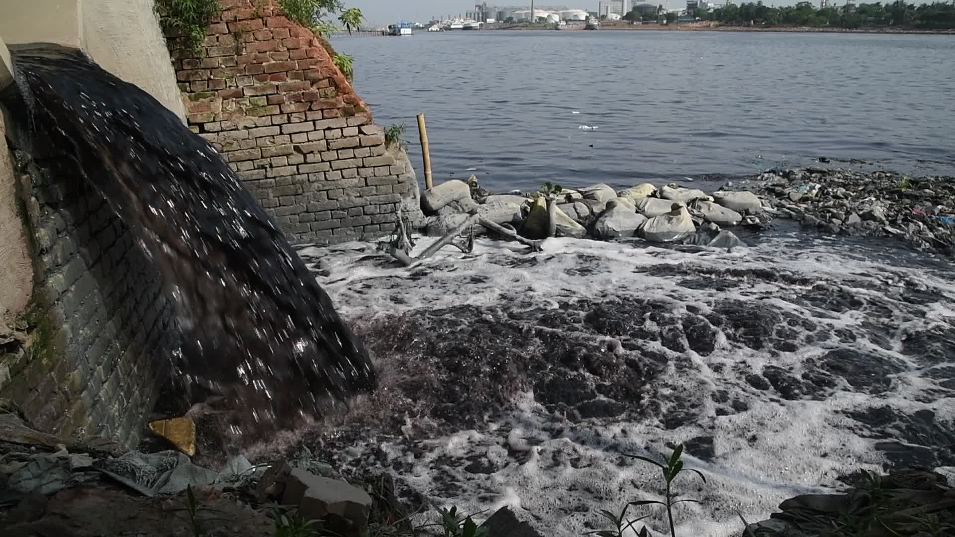 River Pollution In Dhaka