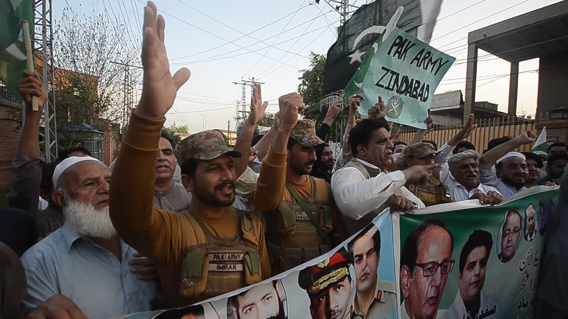 Rally in support of Pakistani Army in Peshawar
