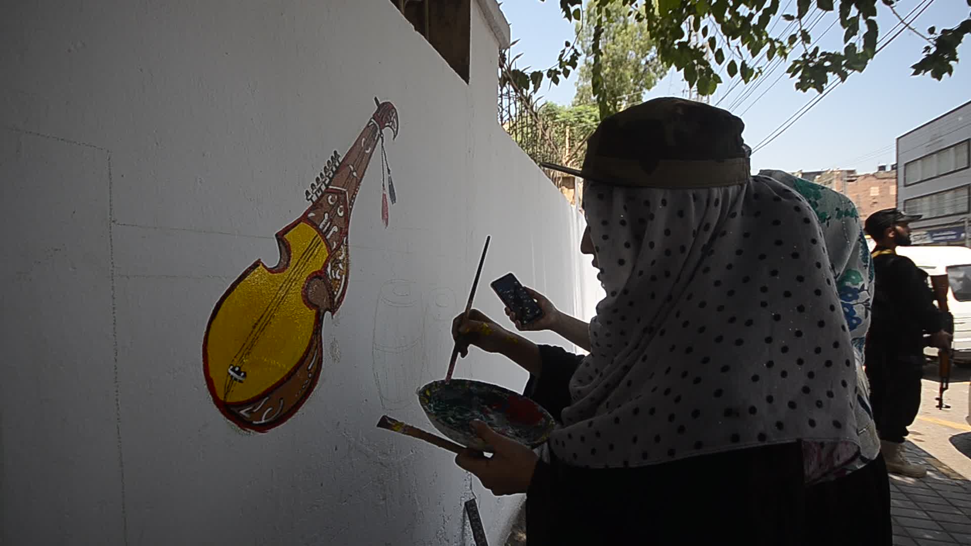 Painting in Peshawar
