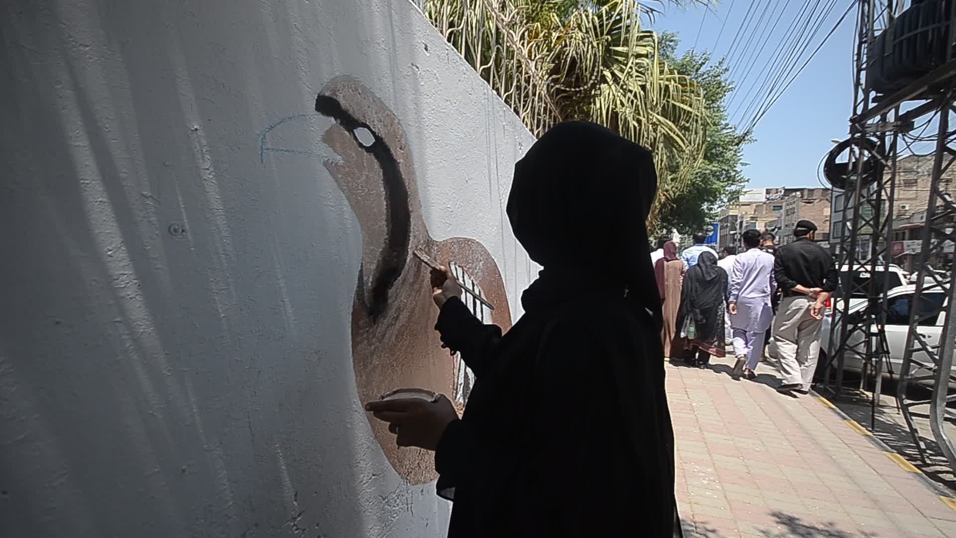 Painting in Peshawar
