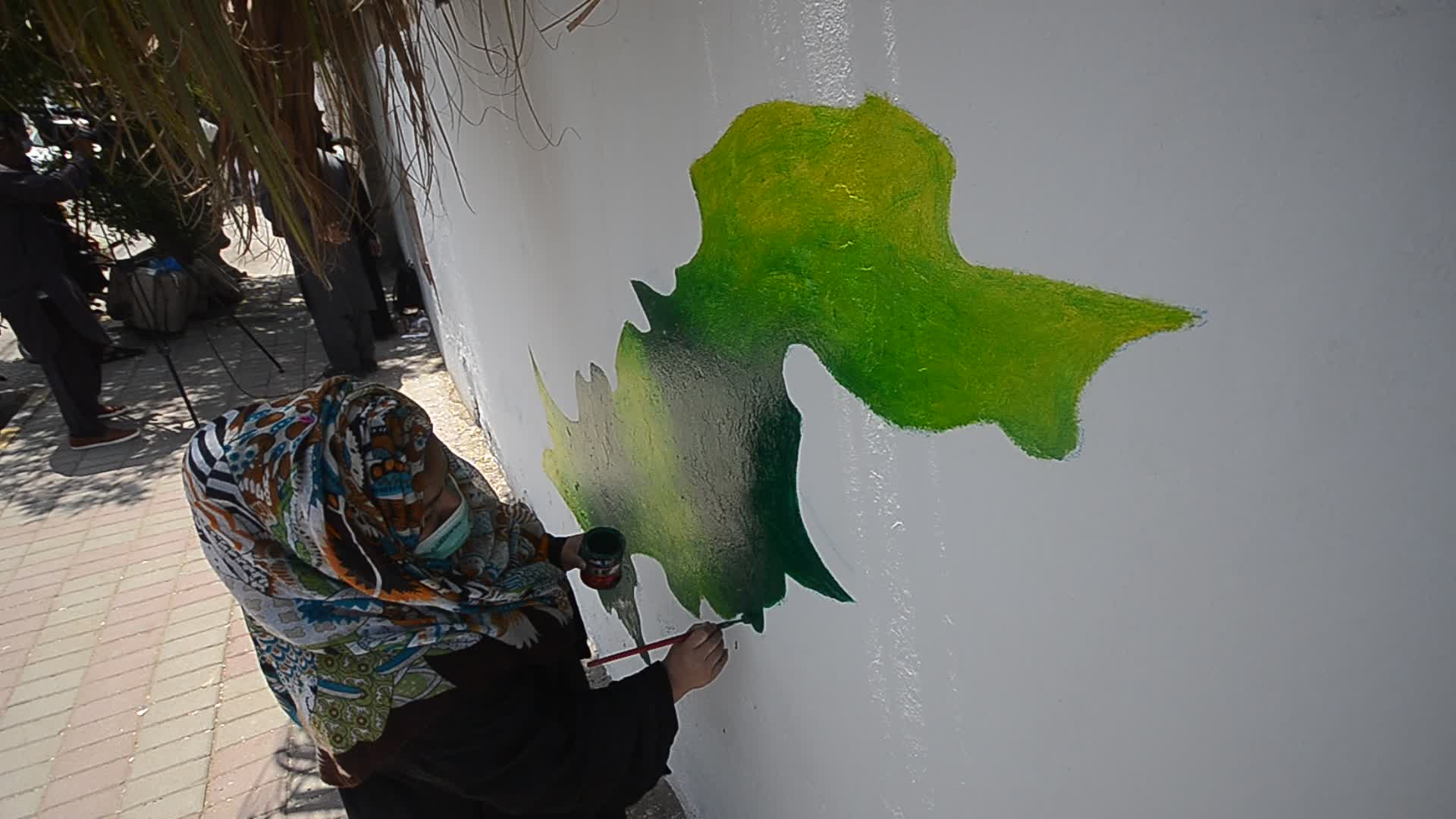 Painting in Peshawar
