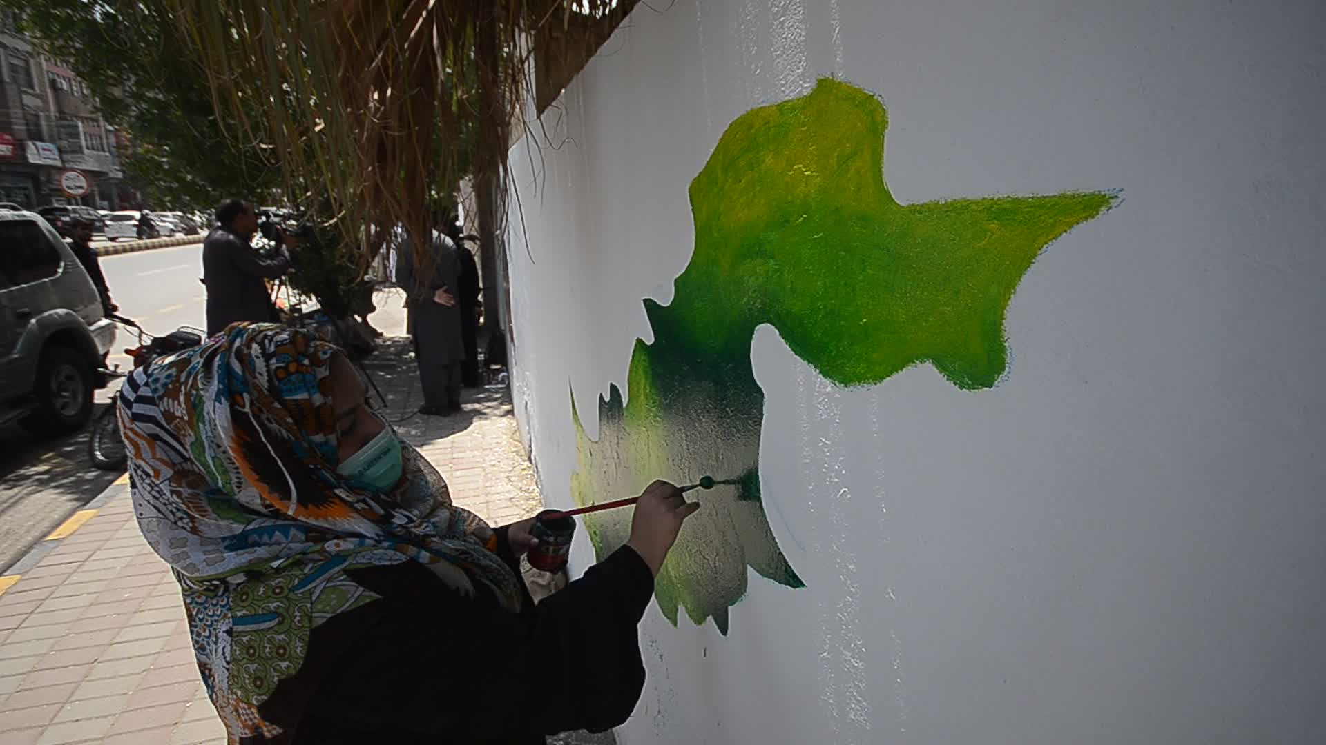 Painting in Peshawar
