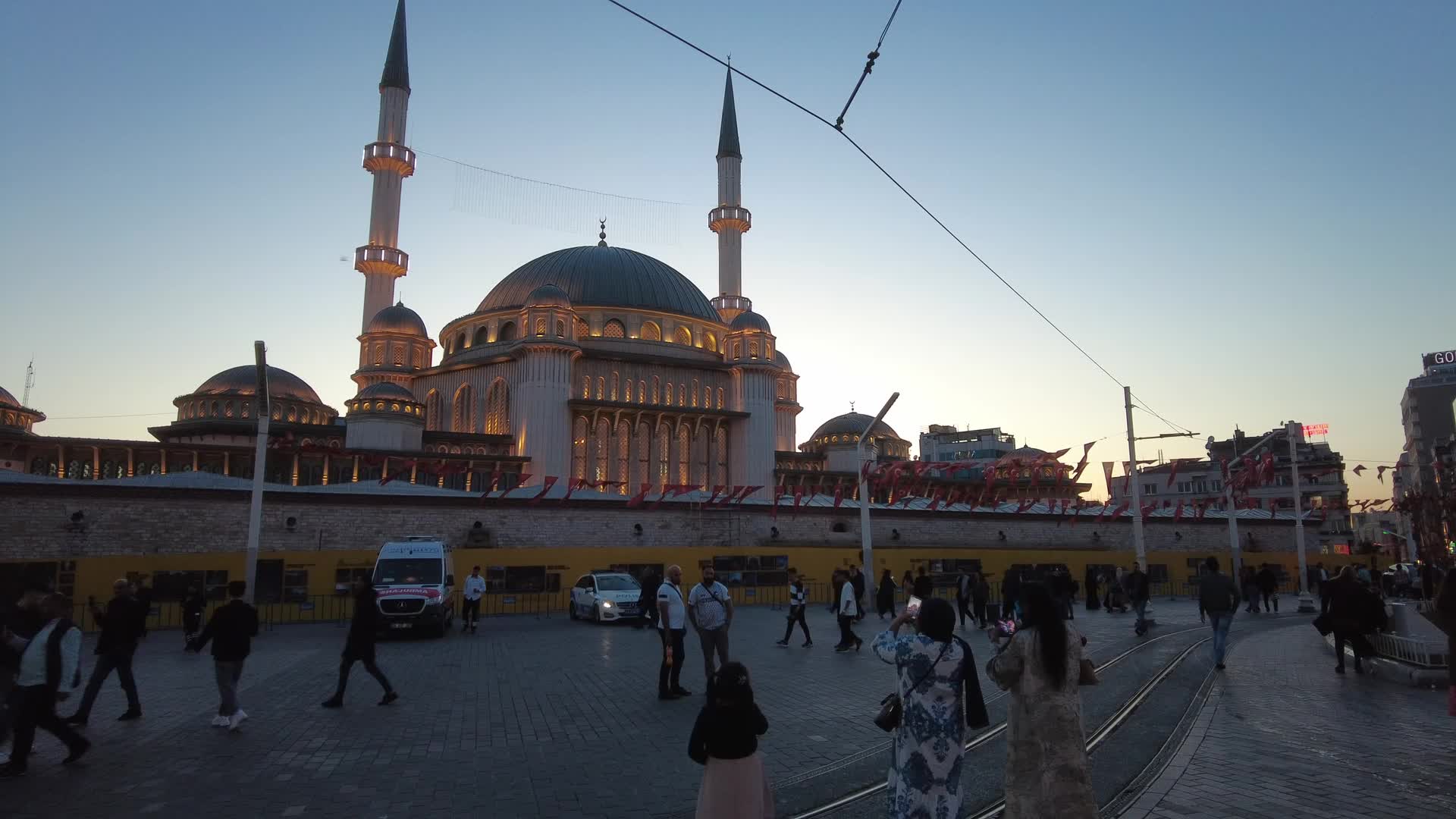 Daily life in Taksim Square, Istanbul