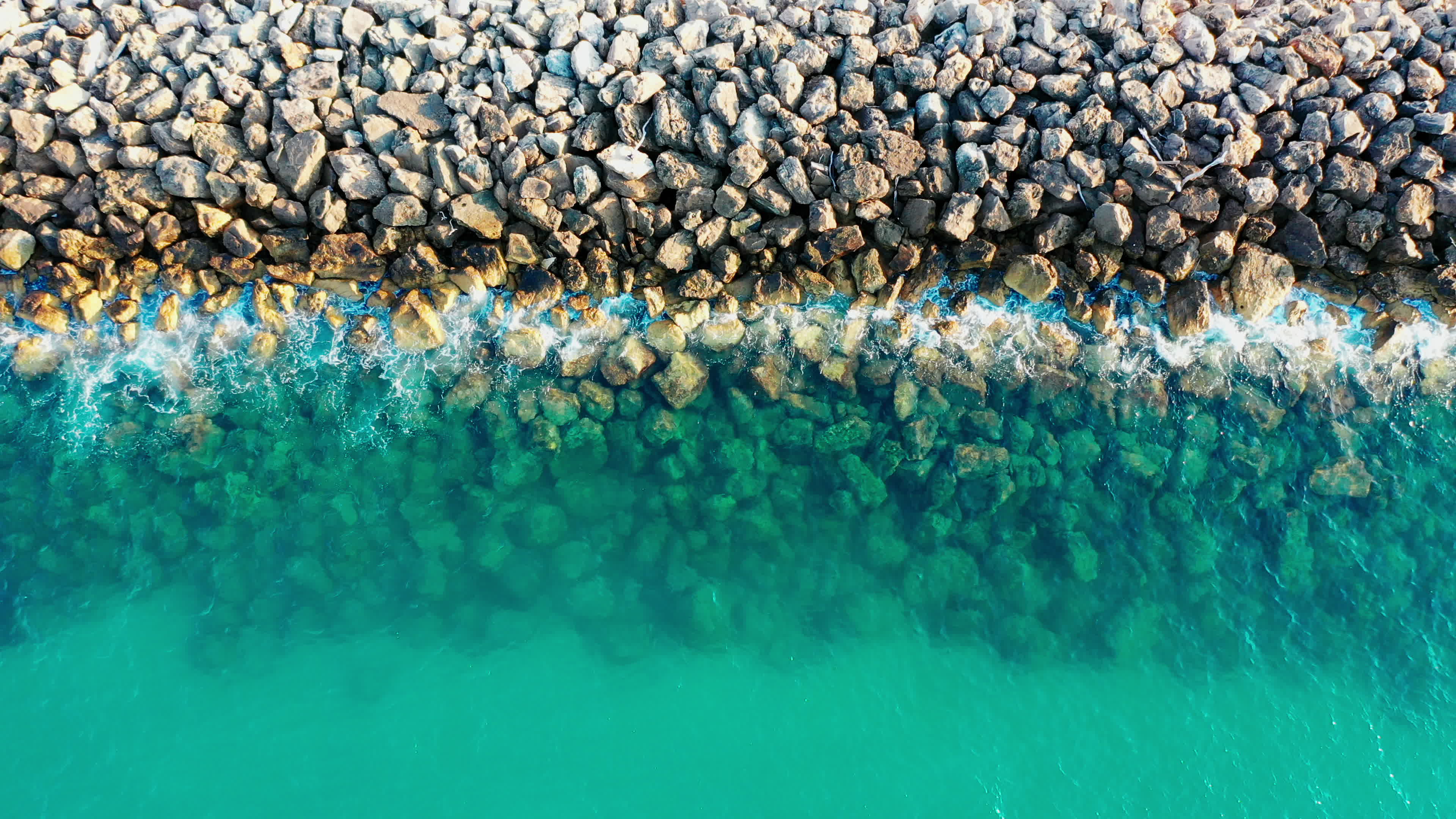 Drone View Of Adriatic Sea