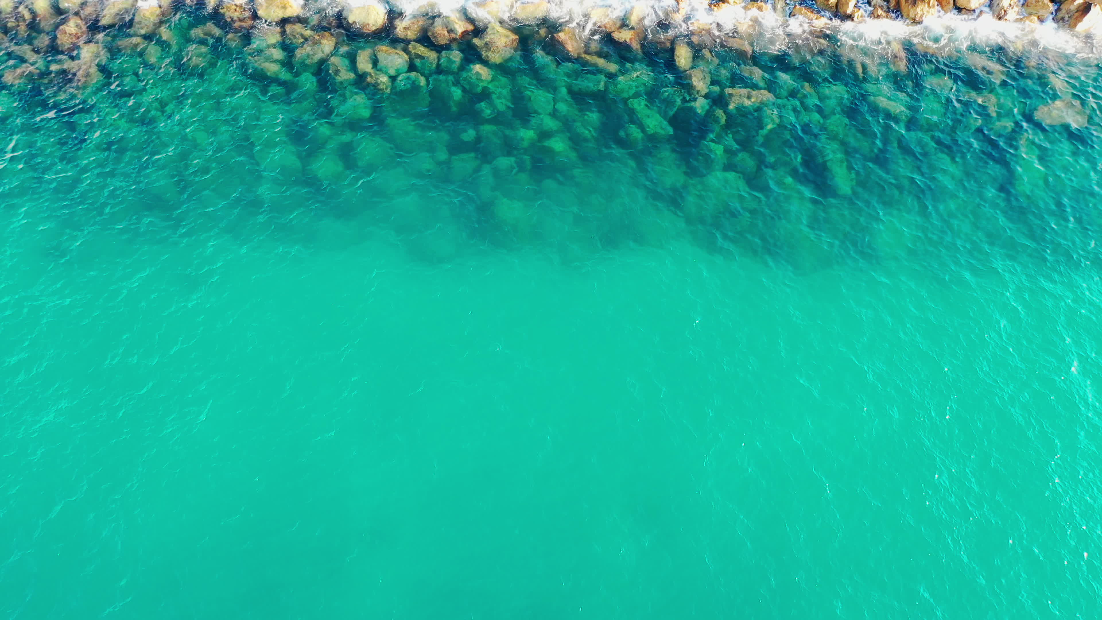 Drone View Of Adriatic Sea