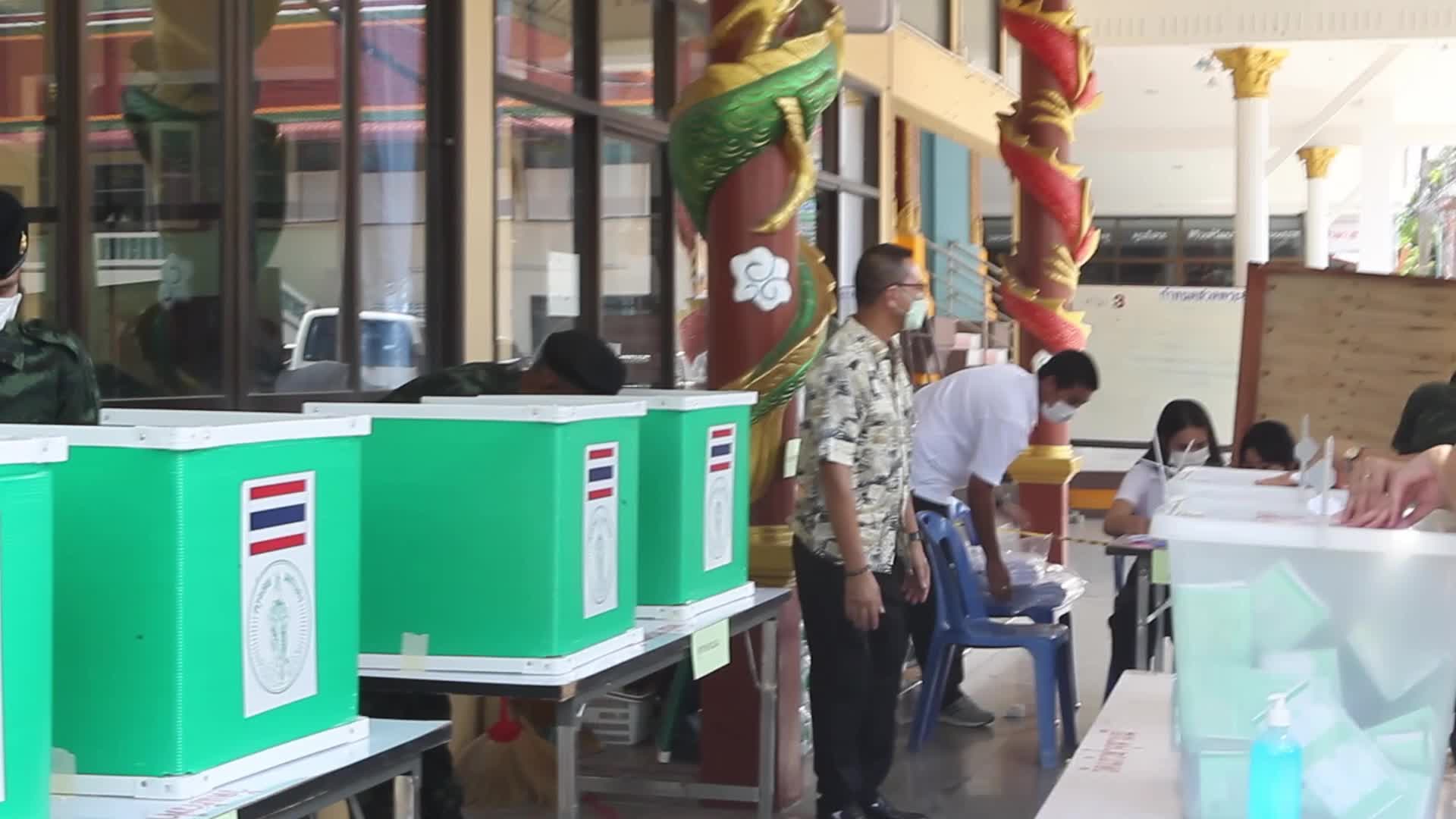 Vote for general election in Bangkok