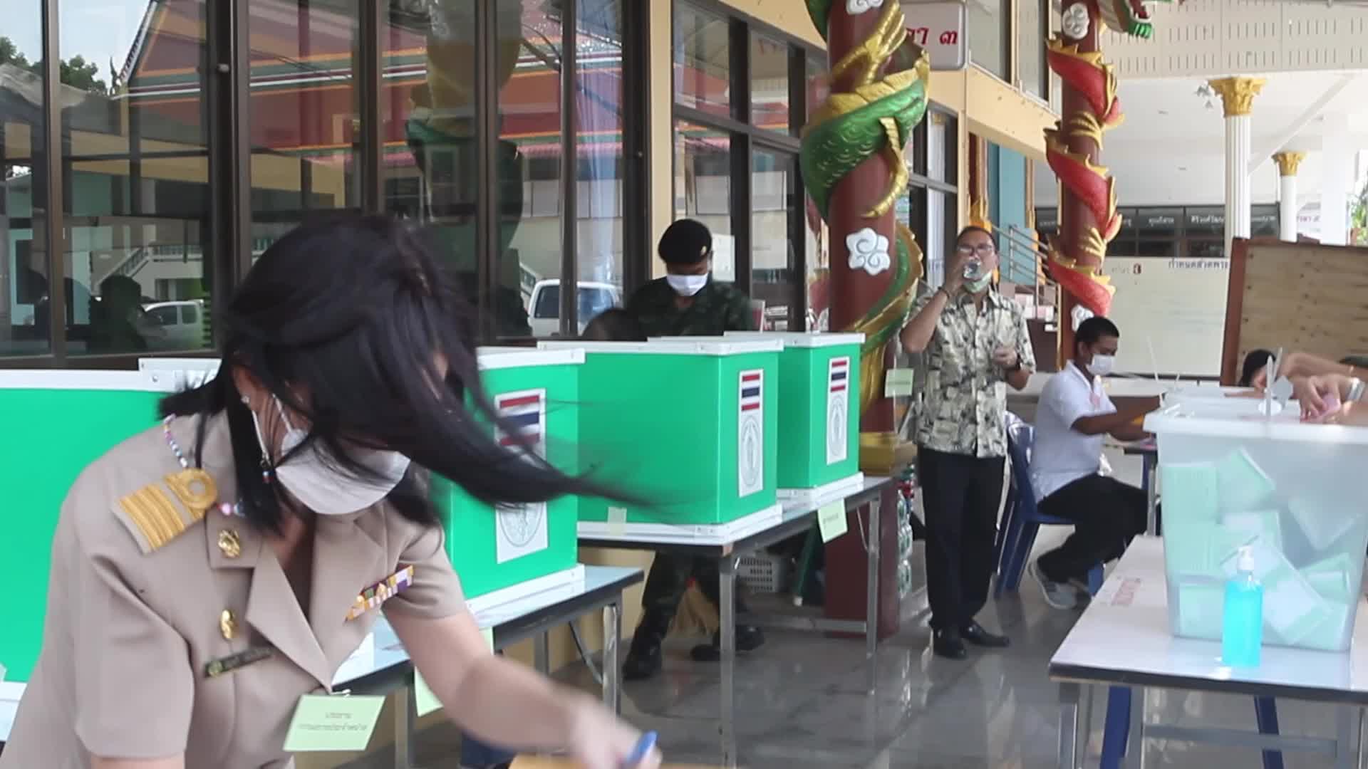 Vote for general election in Bangkok