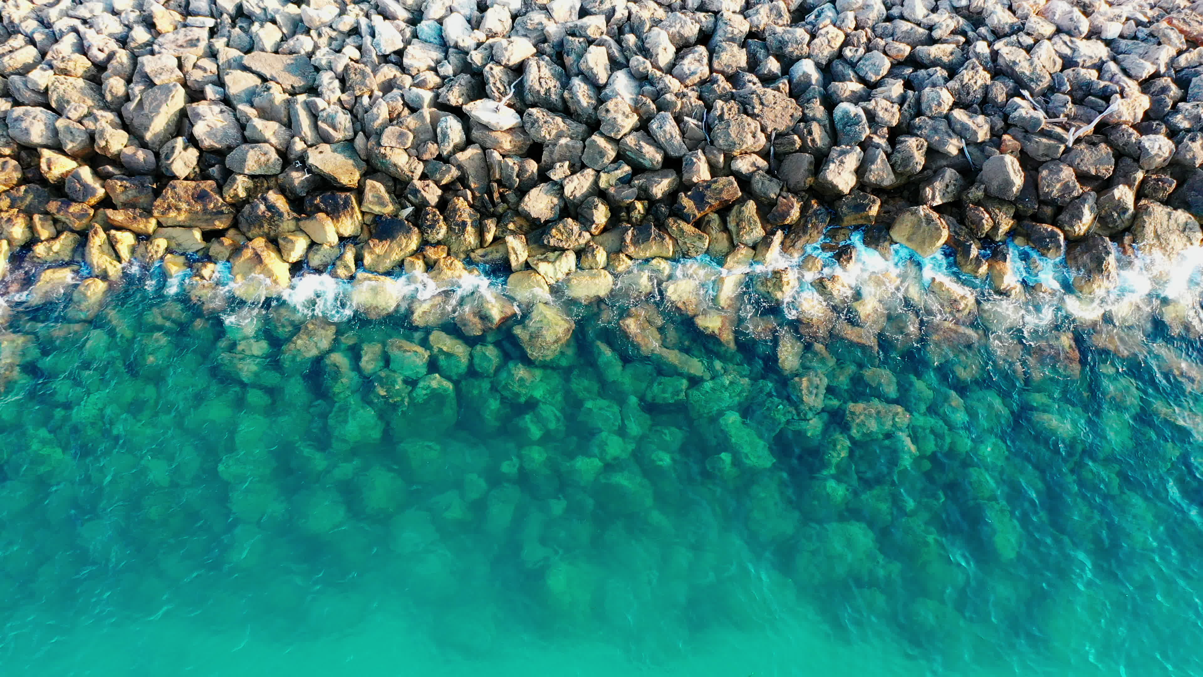 Drone View Of Adriatic Sea