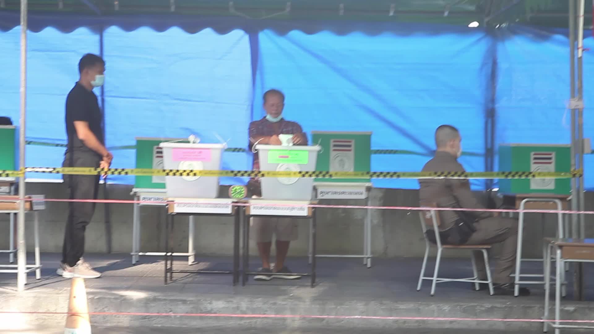 Vote for general election in Bangkok
