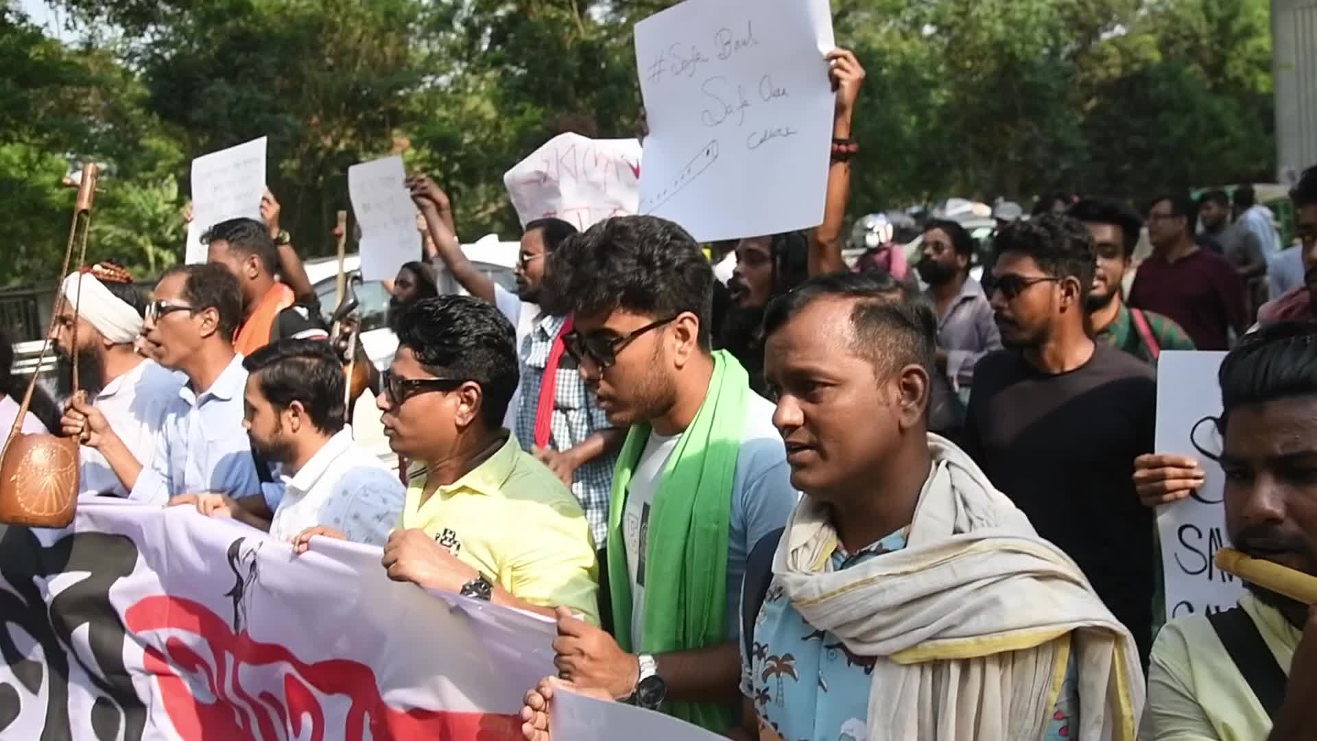 Protest in Dhaka