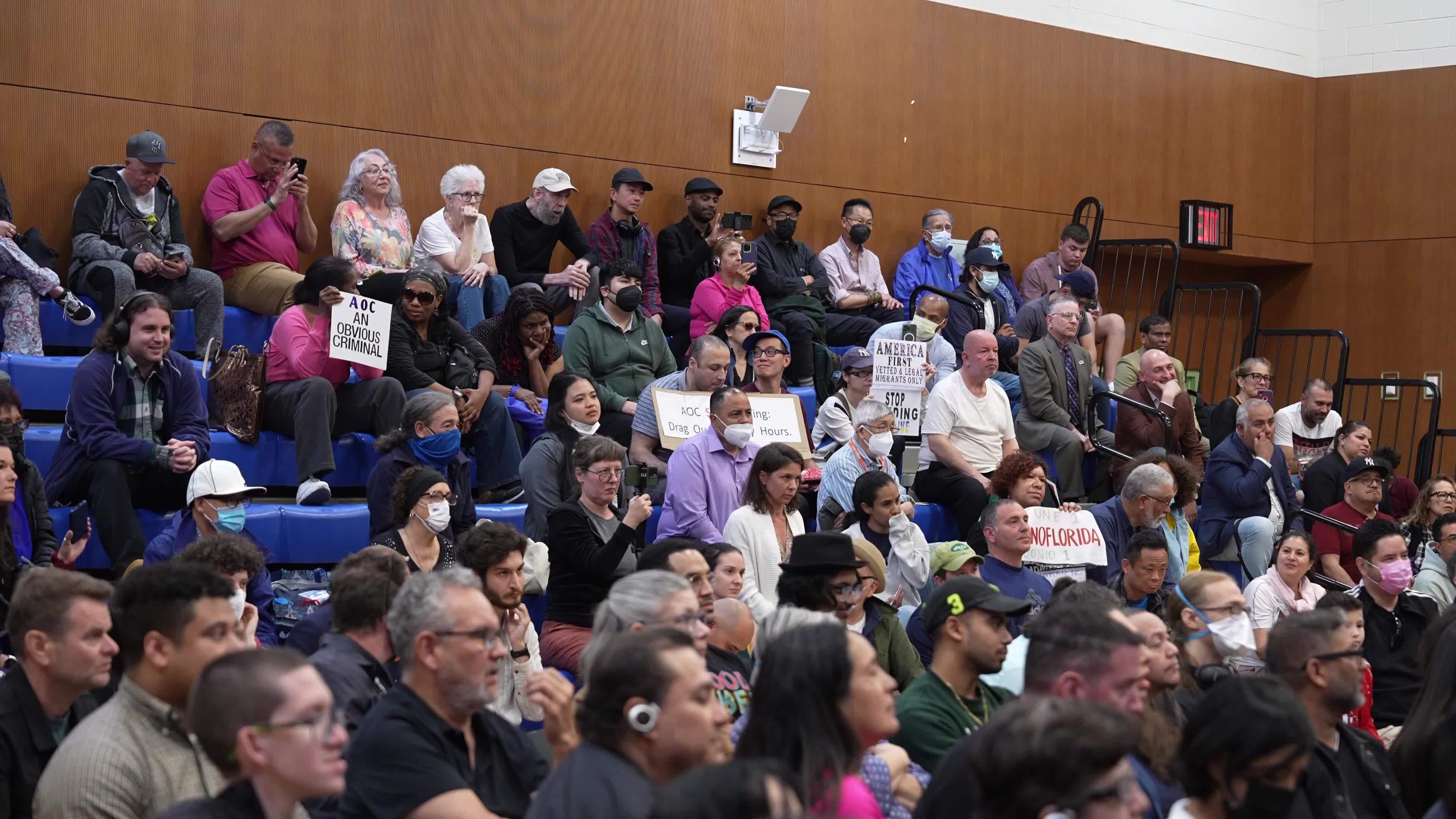 AOC Town Hall Meeting in Corona, Queens