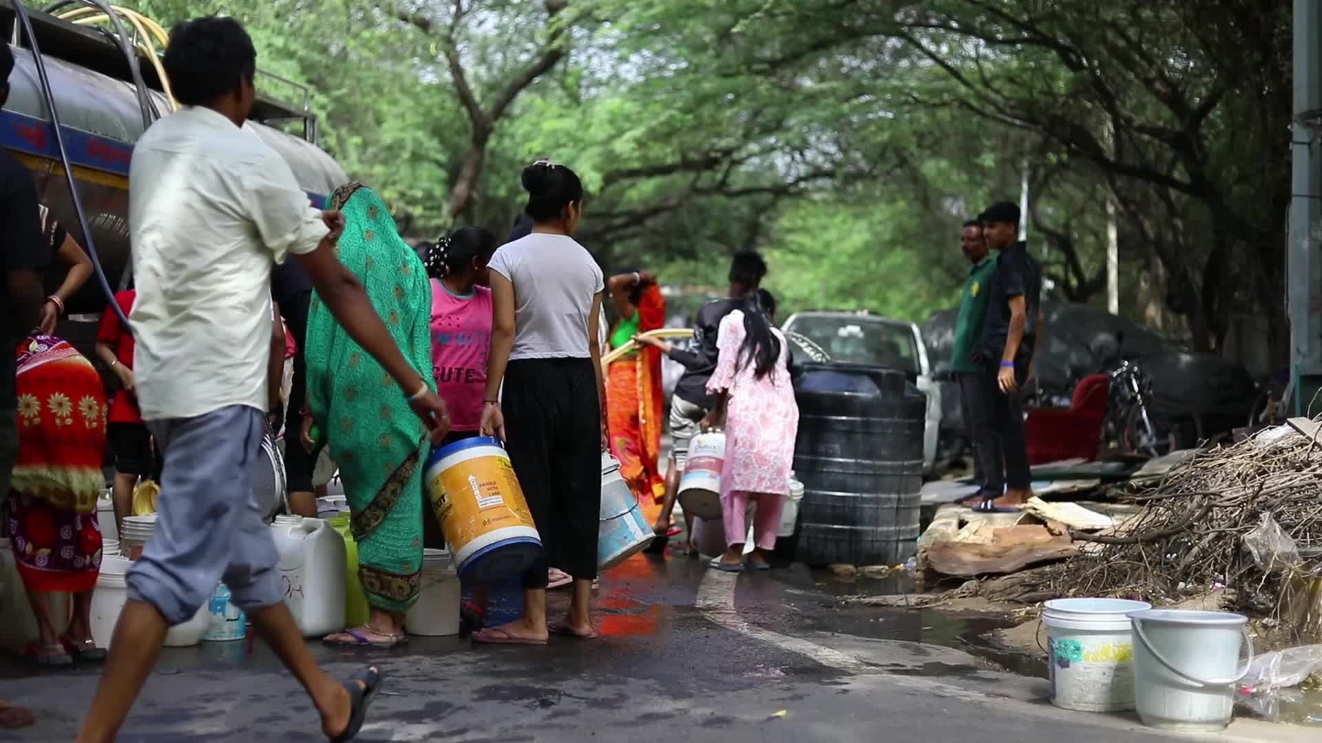 Water Crisis In Kolkata, India
