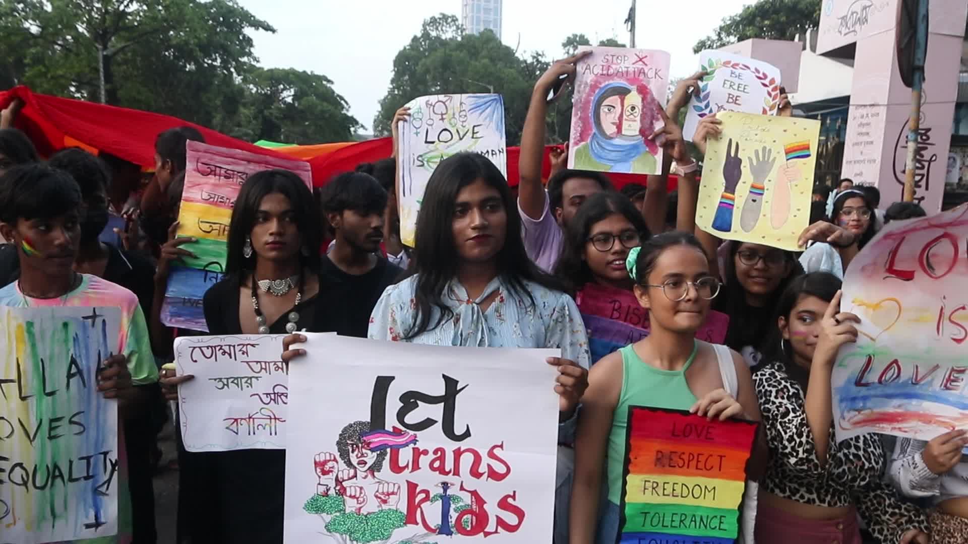 LGBTQI Pride In Kolkata, India