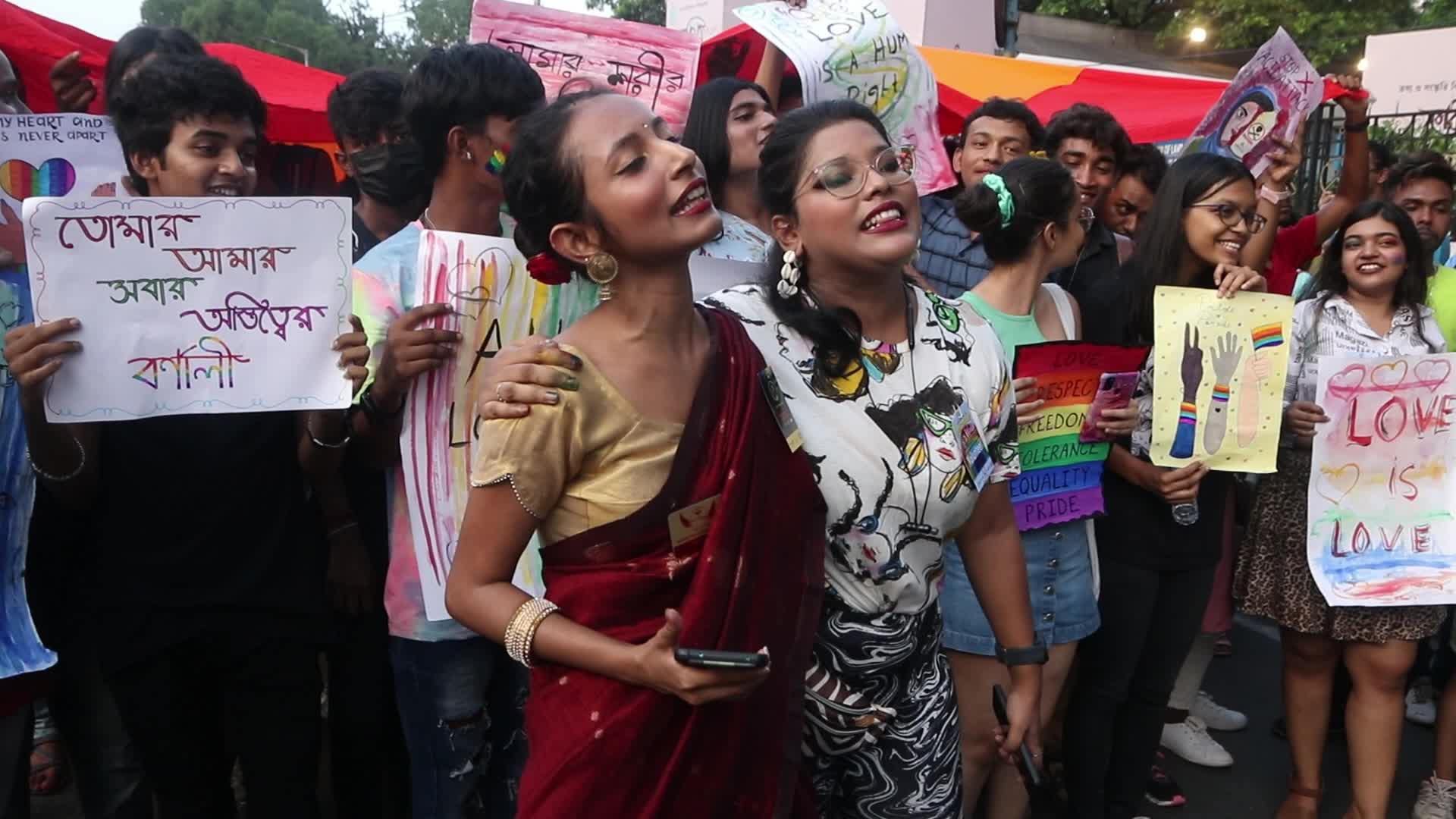 LGBTQI Pride In Kolkata, India