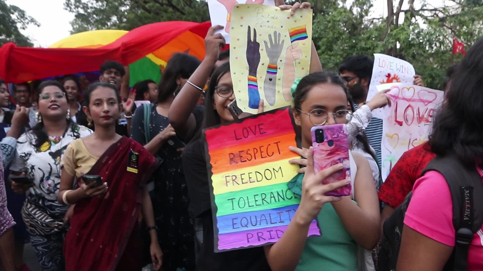 LGBTQI Pride In Kolkata, India