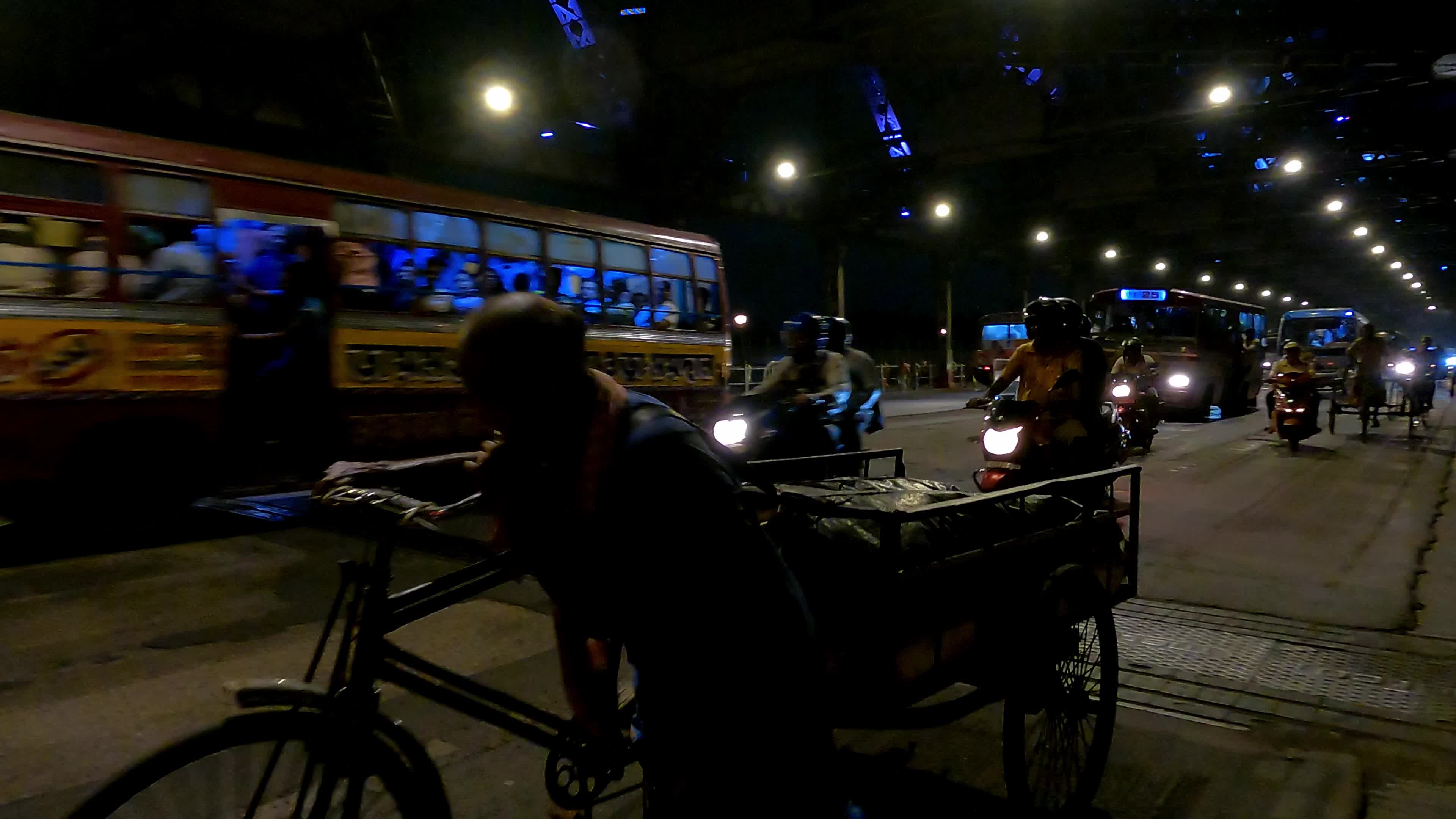 Daily Life In Kolkata, India