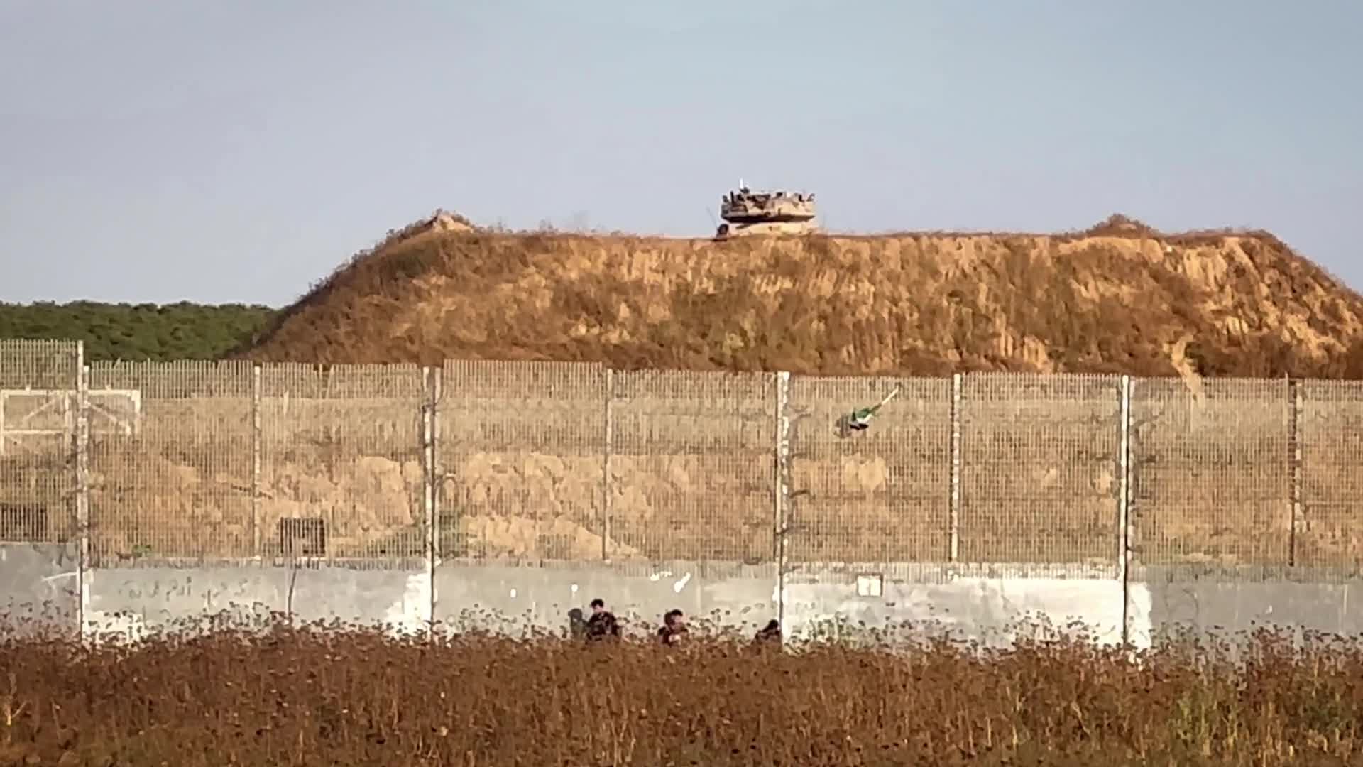 Clashes in Gaza at Israel-Gaza border