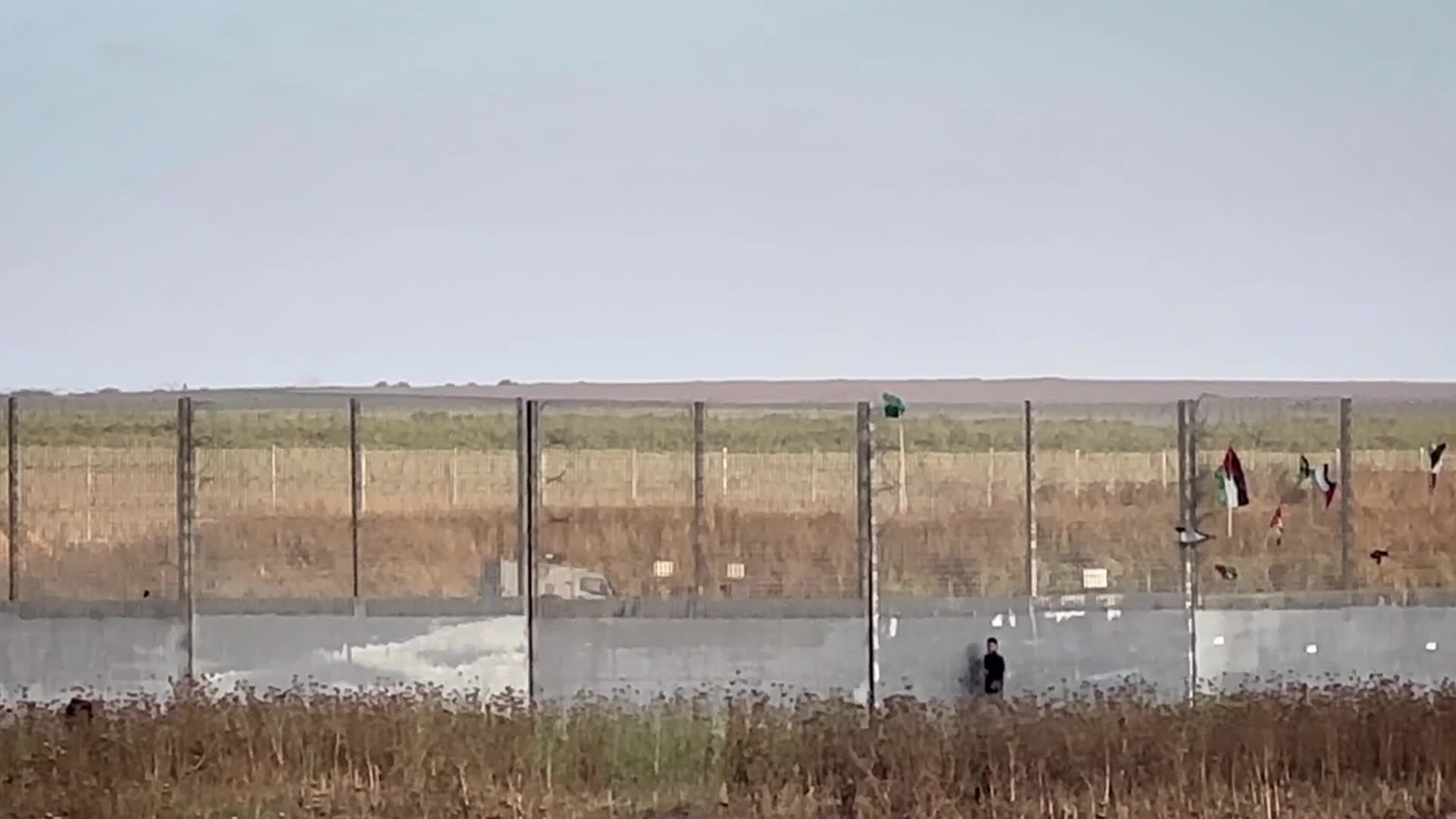 Clashes in Gaza at Israel-Gaza border