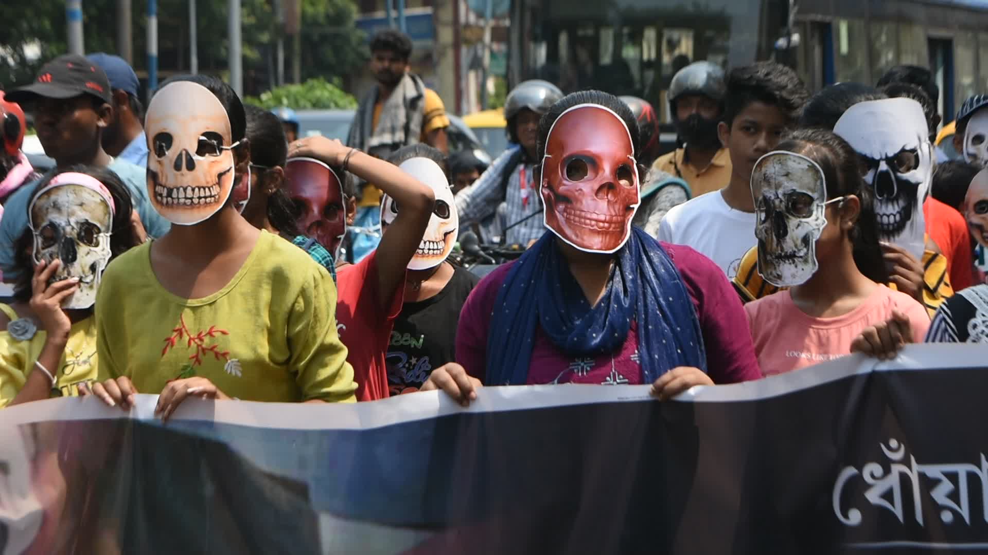 World No Tobacco day observation in Kolkata.