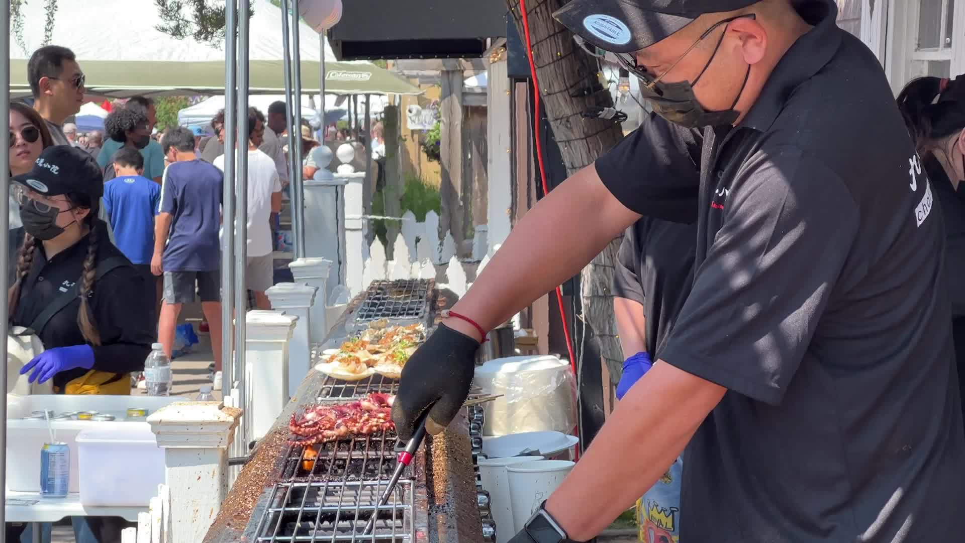 Chinese street food in Canada