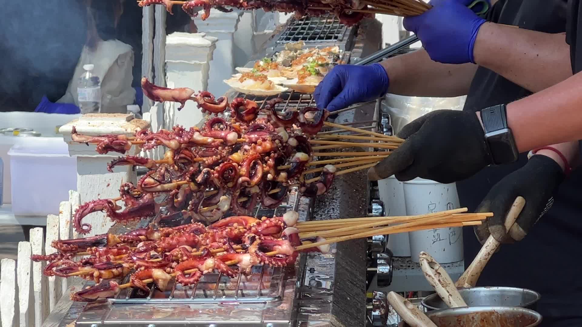 Chinese street food in Canada
