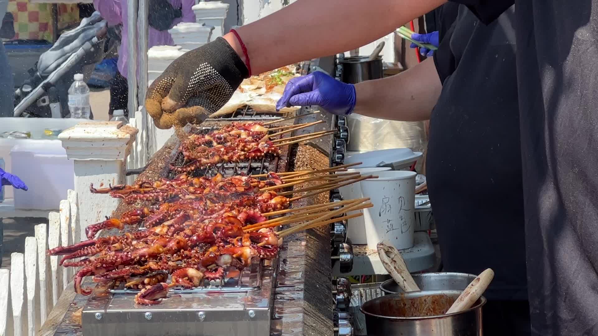 Chinese street food in Canada