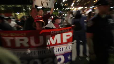 'Lights for Liberty' Demonstration In New York