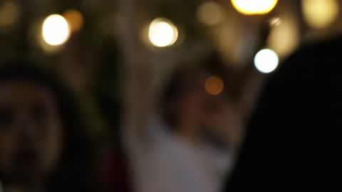 'Lights for Liberty' Demonstration In New York