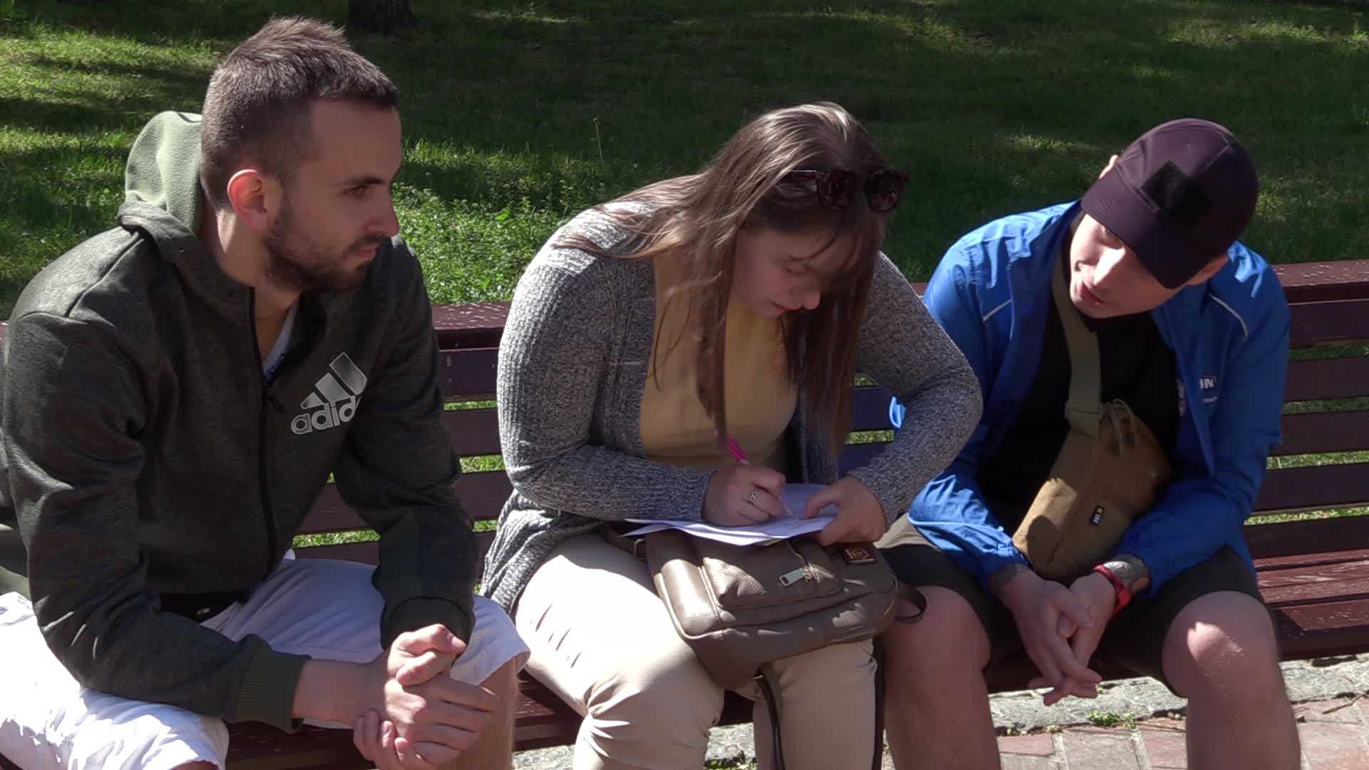 Local residents donate blood for Ukrainian Army in Kyiv, amid Russia's invasion of Ukraine.