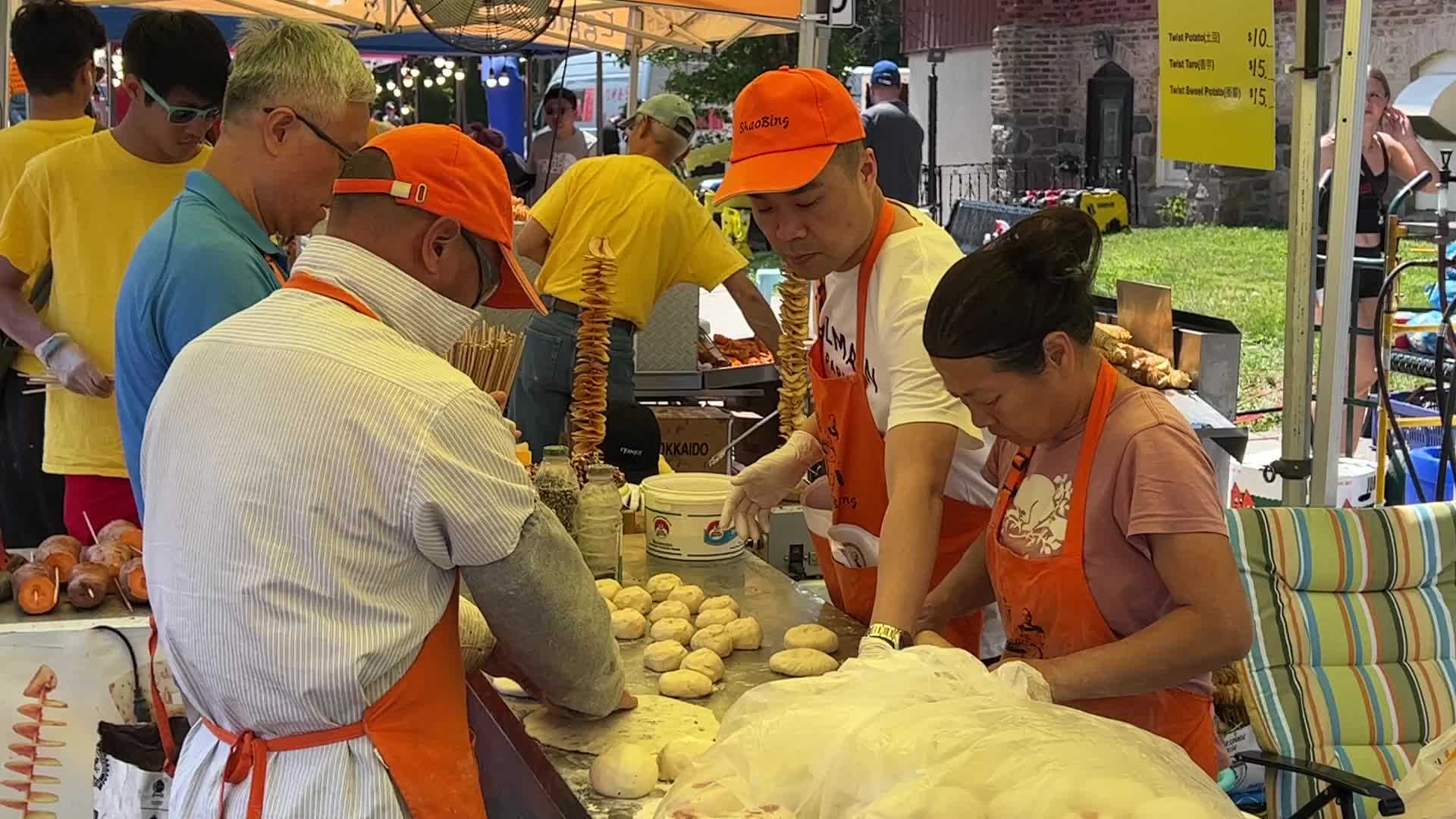 Chinese street food in Canada