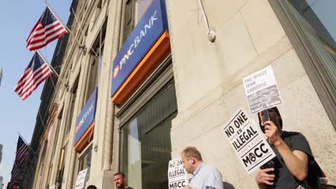 Anti-ICE Activists Target PNC Bank for Funding Private Detention Centers