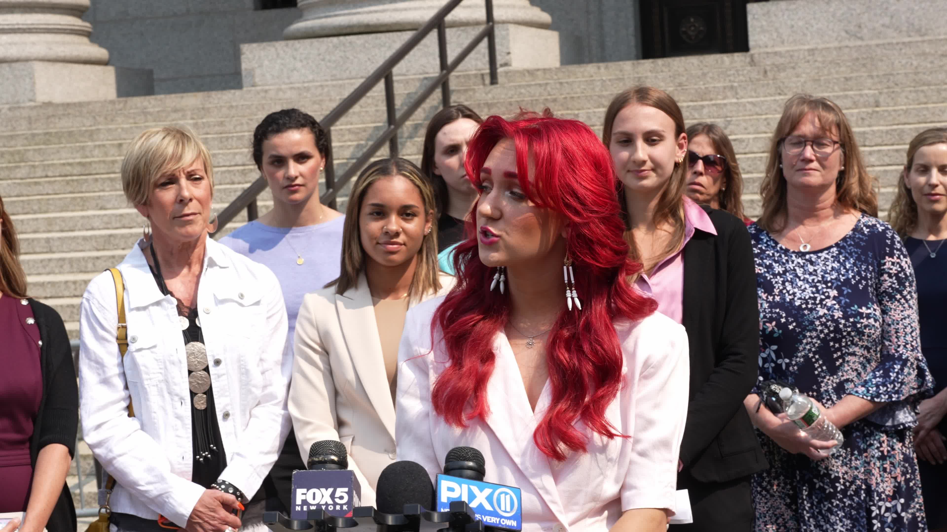 Female students sue the Connecticut school system