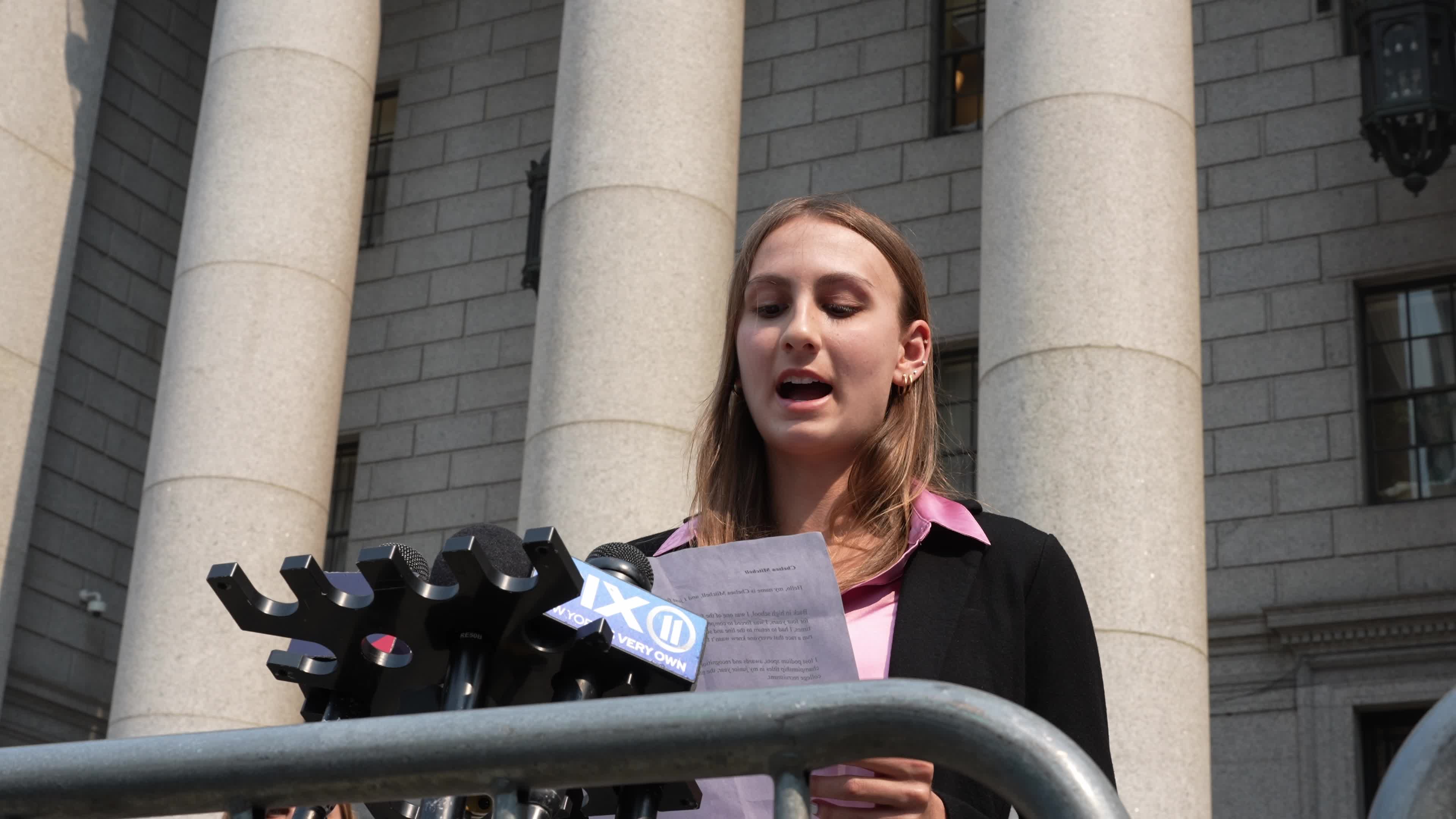 Female students sue the Connecticut school system