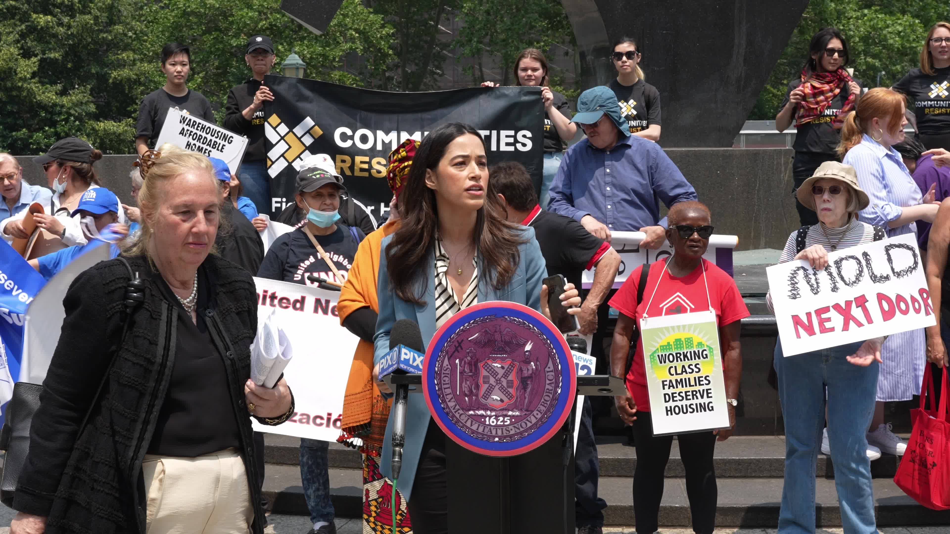 New York City Protest on Rent Increase
