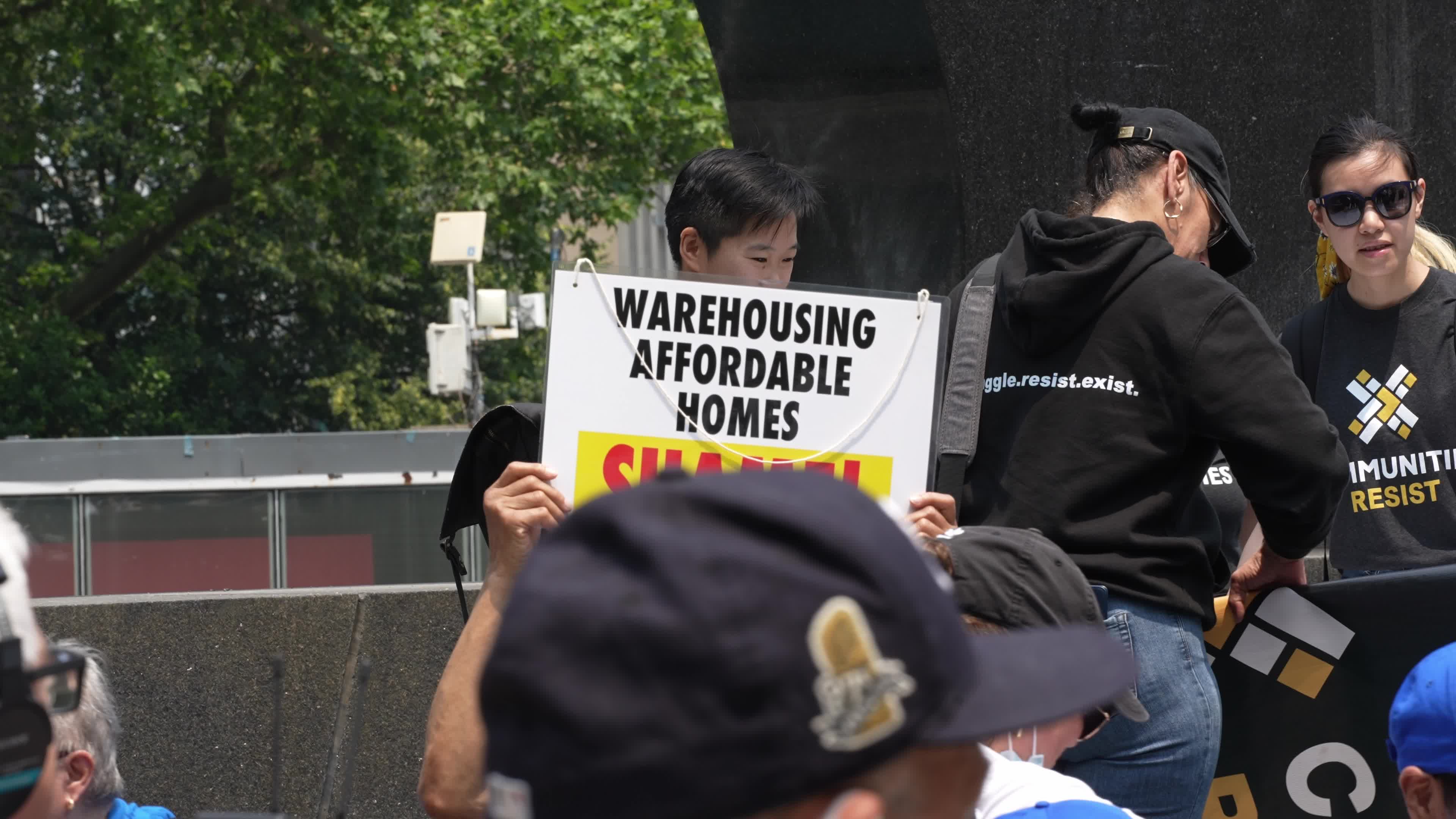 New York City Protest on Rent Increase