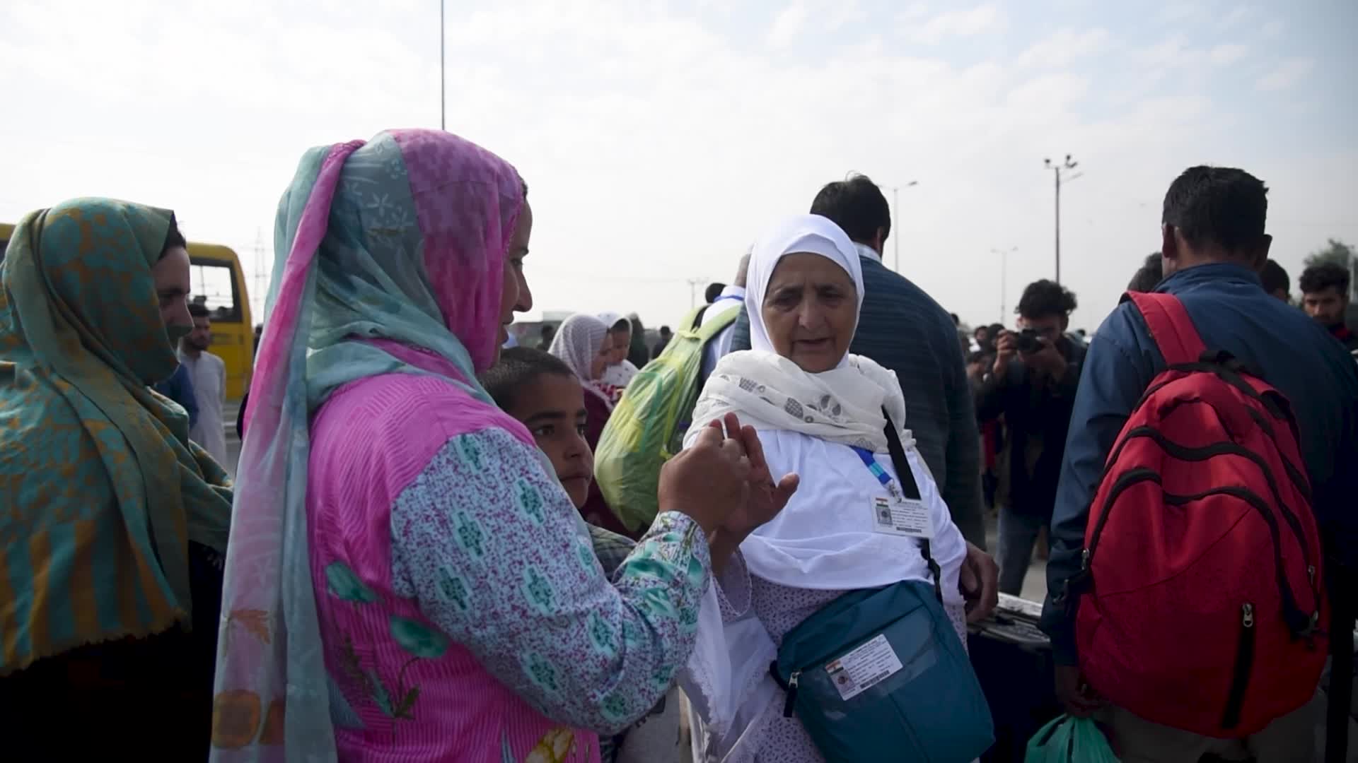 First batch of Hajj Pilgrims left for Saudi Arabia in Srinagar