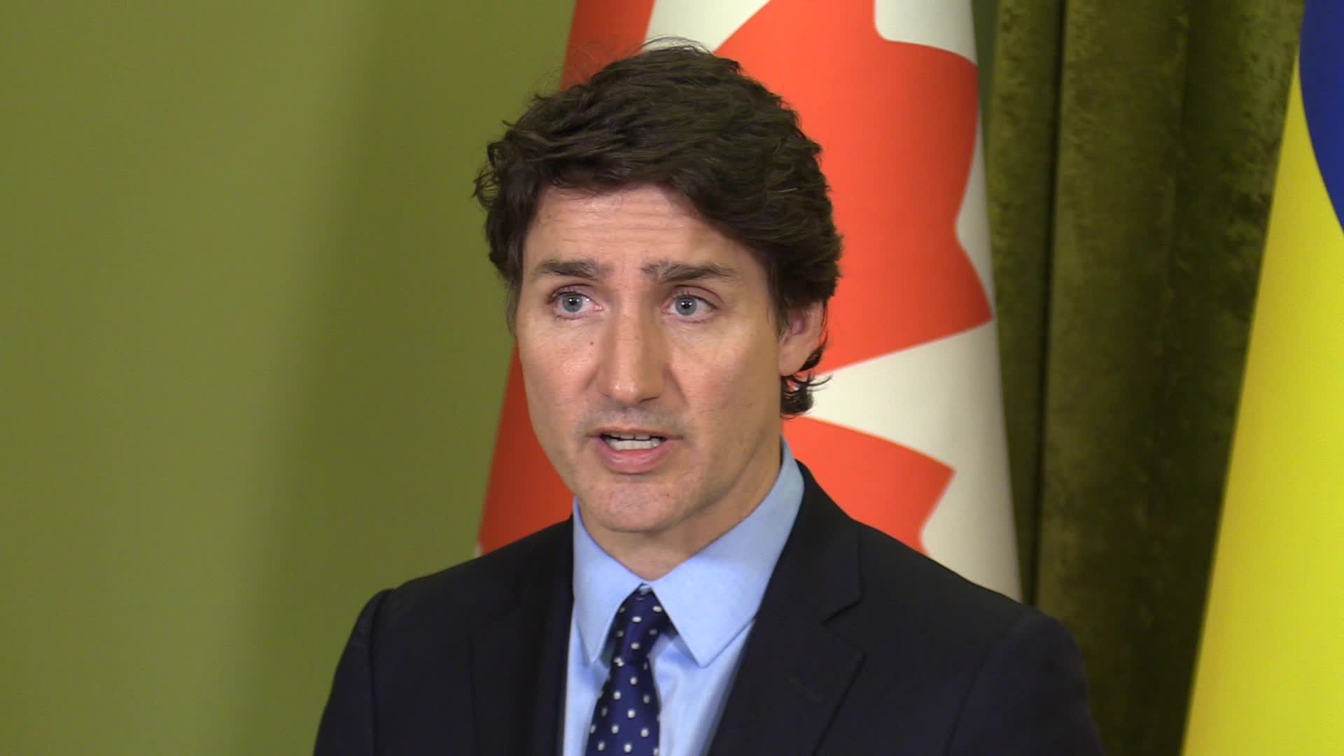 Prime Minister of Canada Justin Trudeau visits Ukraine, amid Russia's invasion of Ukraine.