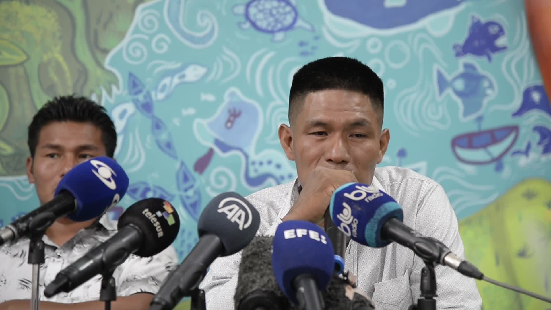 Search Group of 4 Children Missing in the Amazon Rain Forest Press Conference