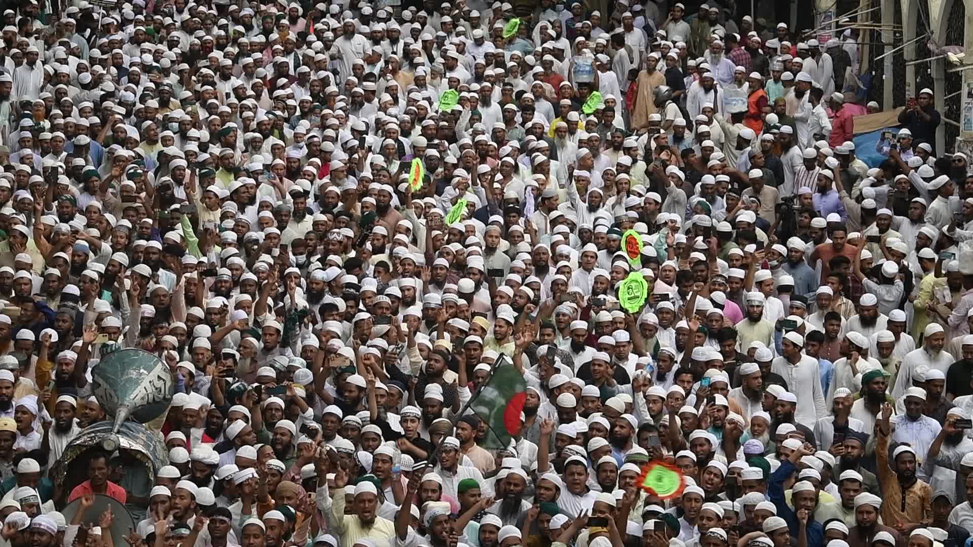 Protest in Dhaka
